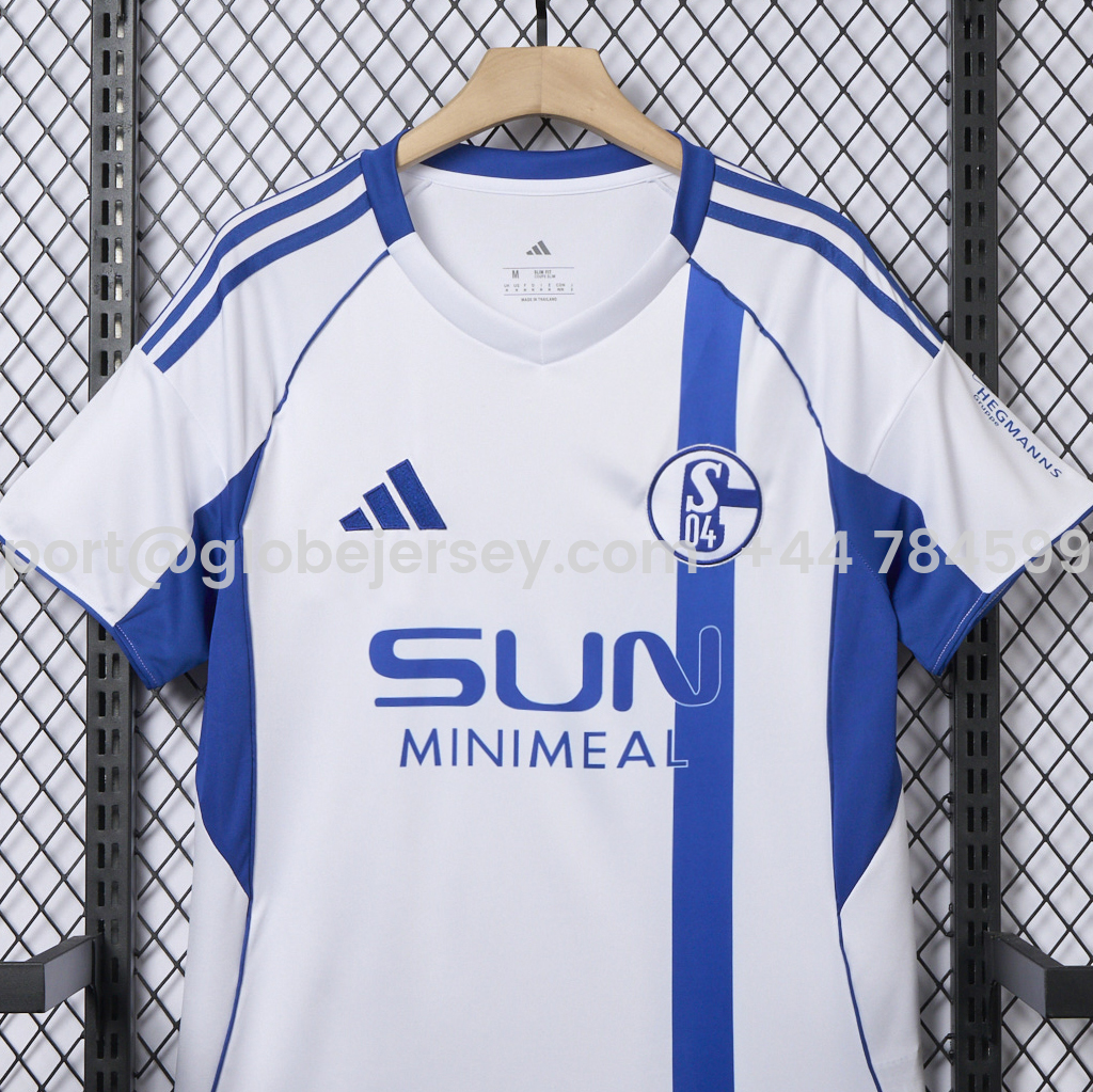 GlobeJersey-Schalke 04 25-26 Away Jersey - Fans Version