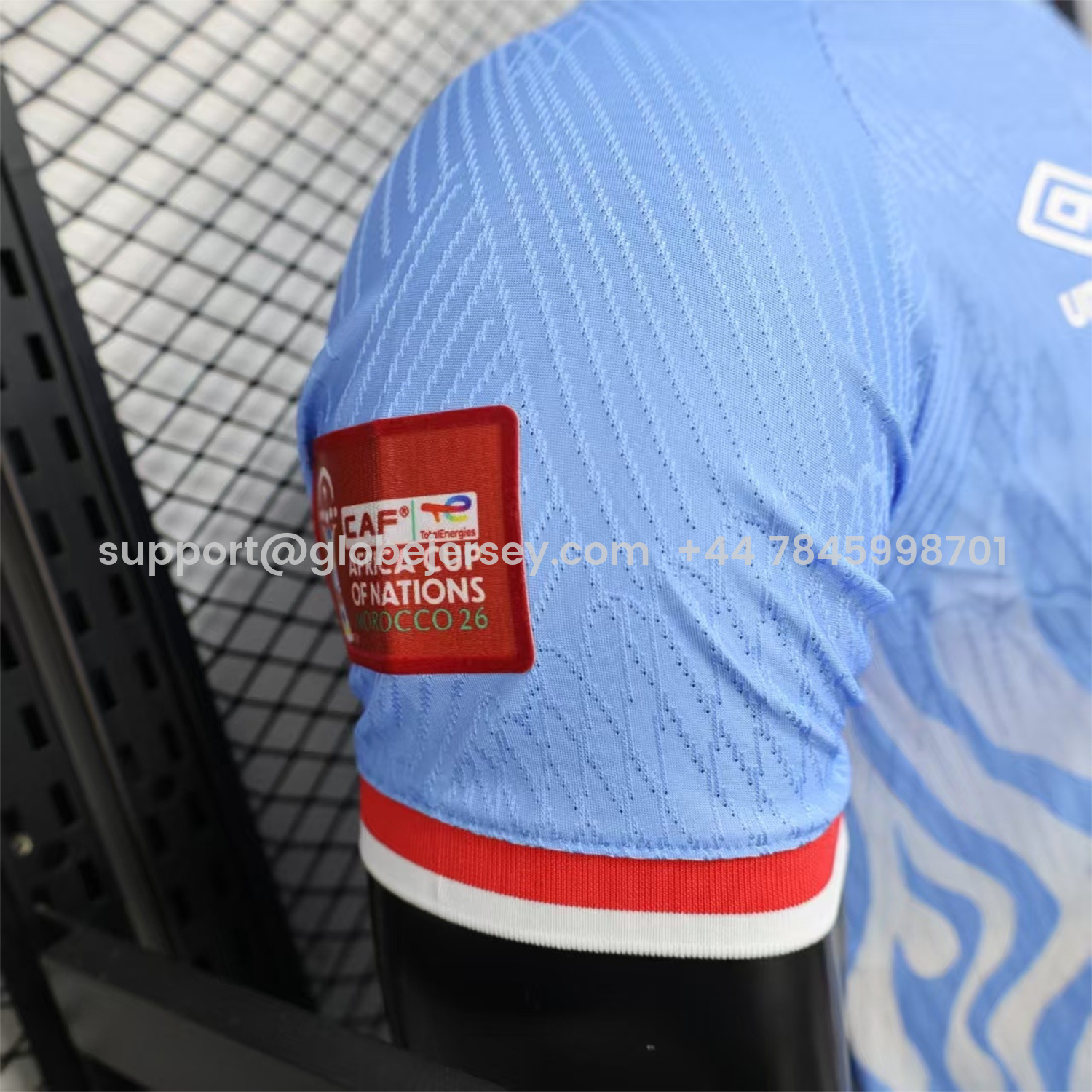 GlobeJersey-Congo 2026 Home Blue Jersey - Player Version