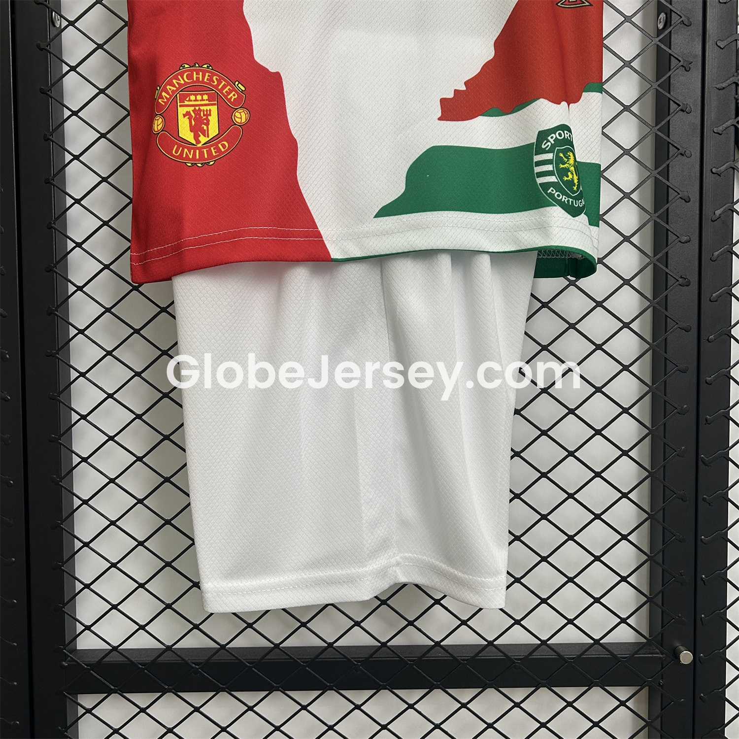 GlobeJersey-Cristiano Ronaldo Career Commemorative Kids Kit - Real Madrid Manchester United Juventus Portugal Al Nassr Sporting CP - Player Version