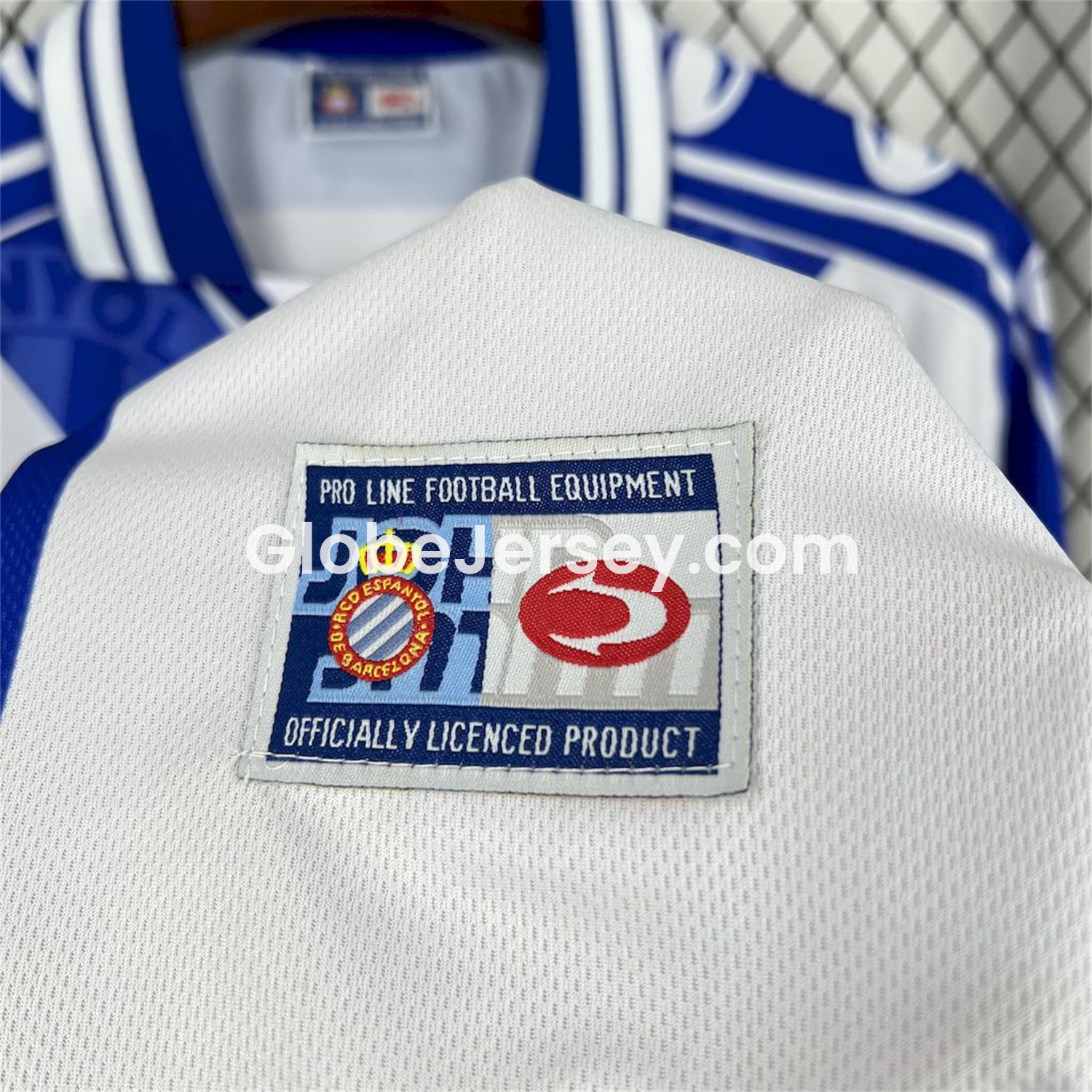 GlobeJersey-Retro RCD Espanyol 1999-00 Home Jersey