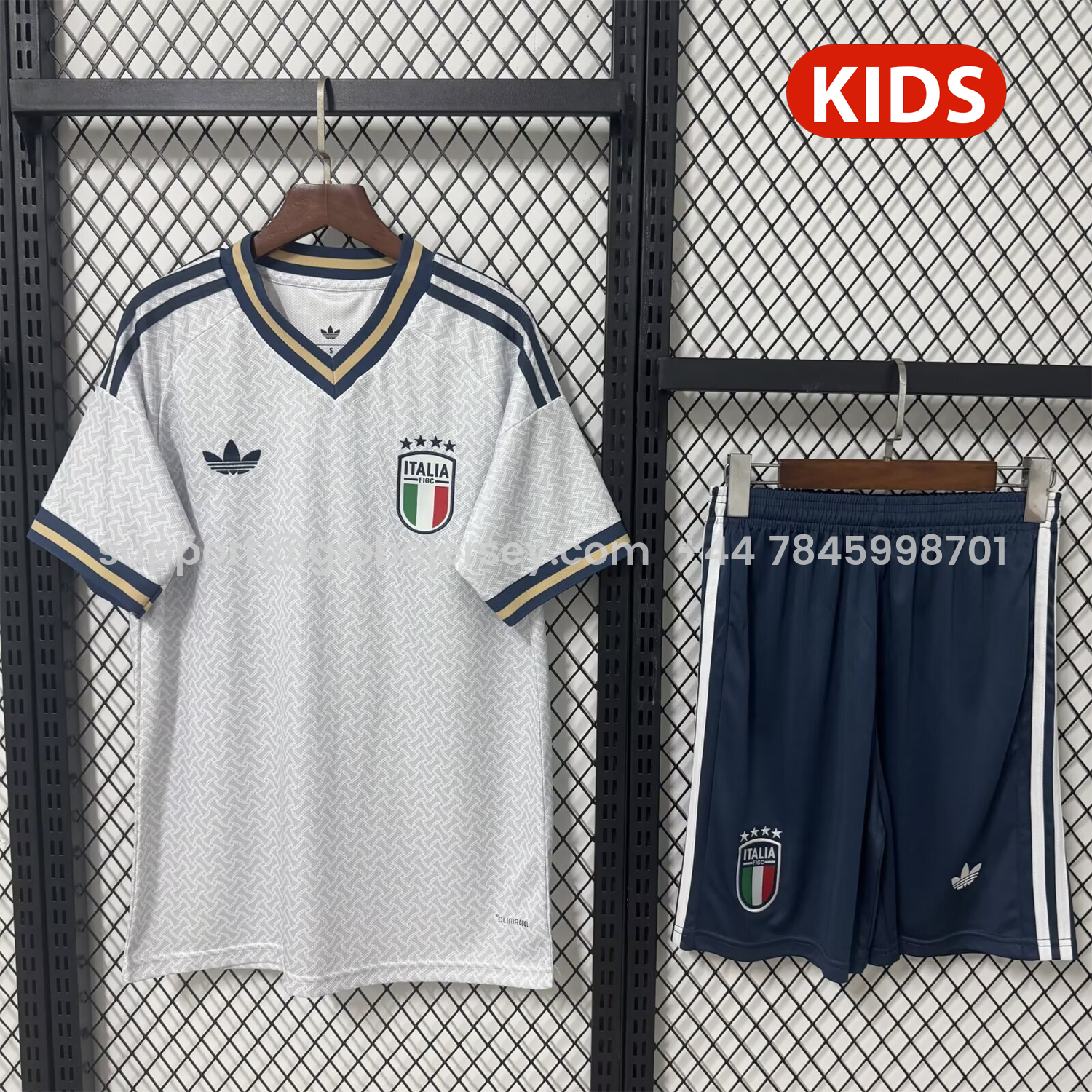 GlobeJersey-Italy 2026 Away Kids Kit