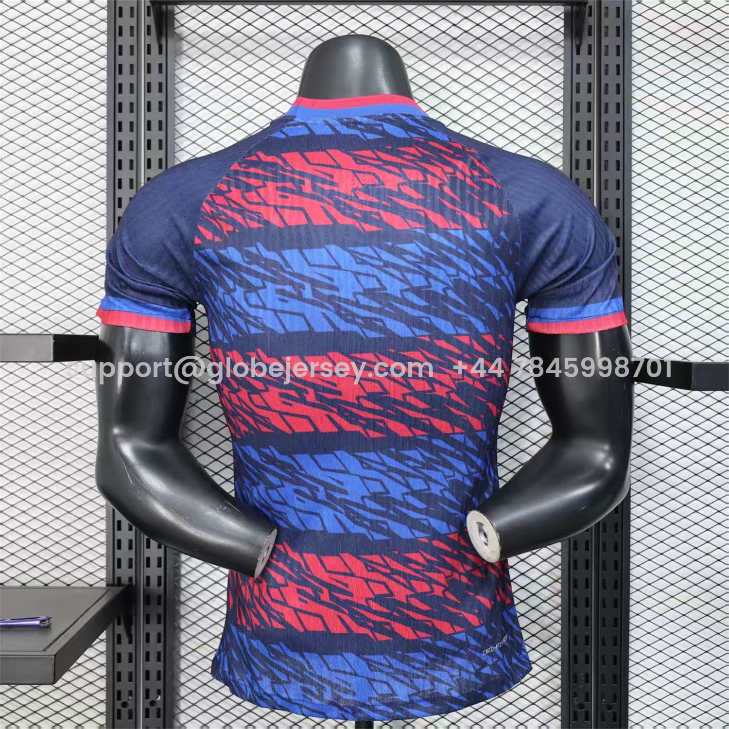 GlobeJersey-Barcelona 25-26 Red And Blue Surround Special Jersey - Player Version