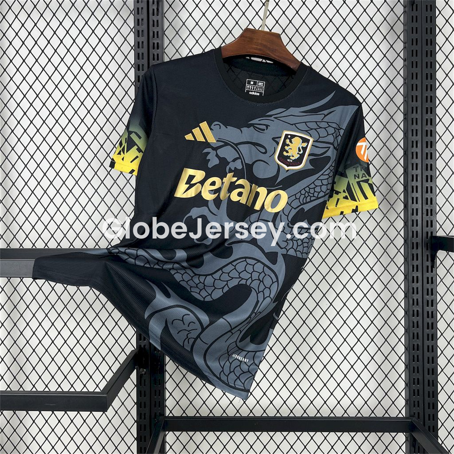 GlobeJersey-Aston Villa 25-26 Black Special Edition Jersey - Fans Version