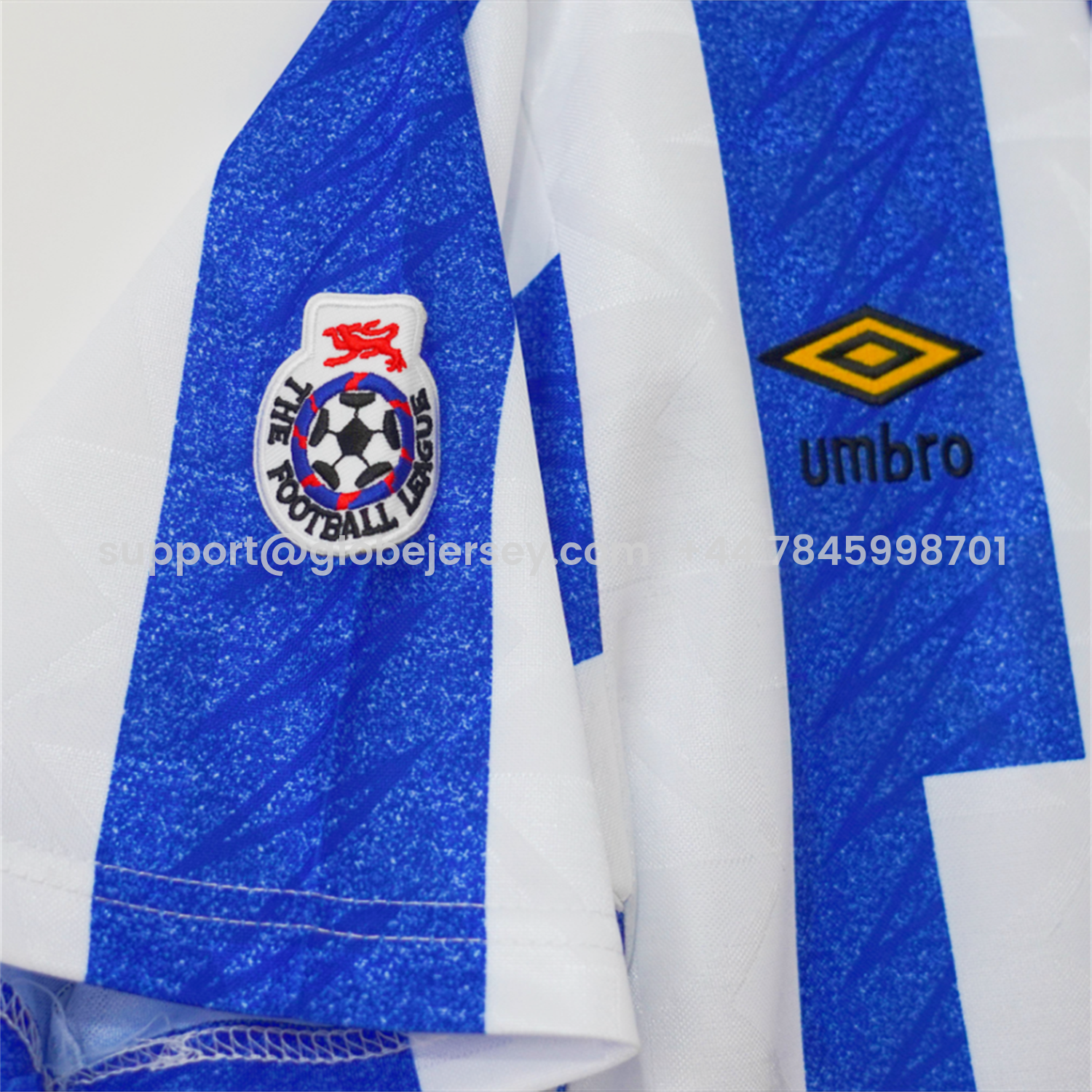 GlobeJersey-Retro Sheffield Wednesday 1989-93 Home Jersey