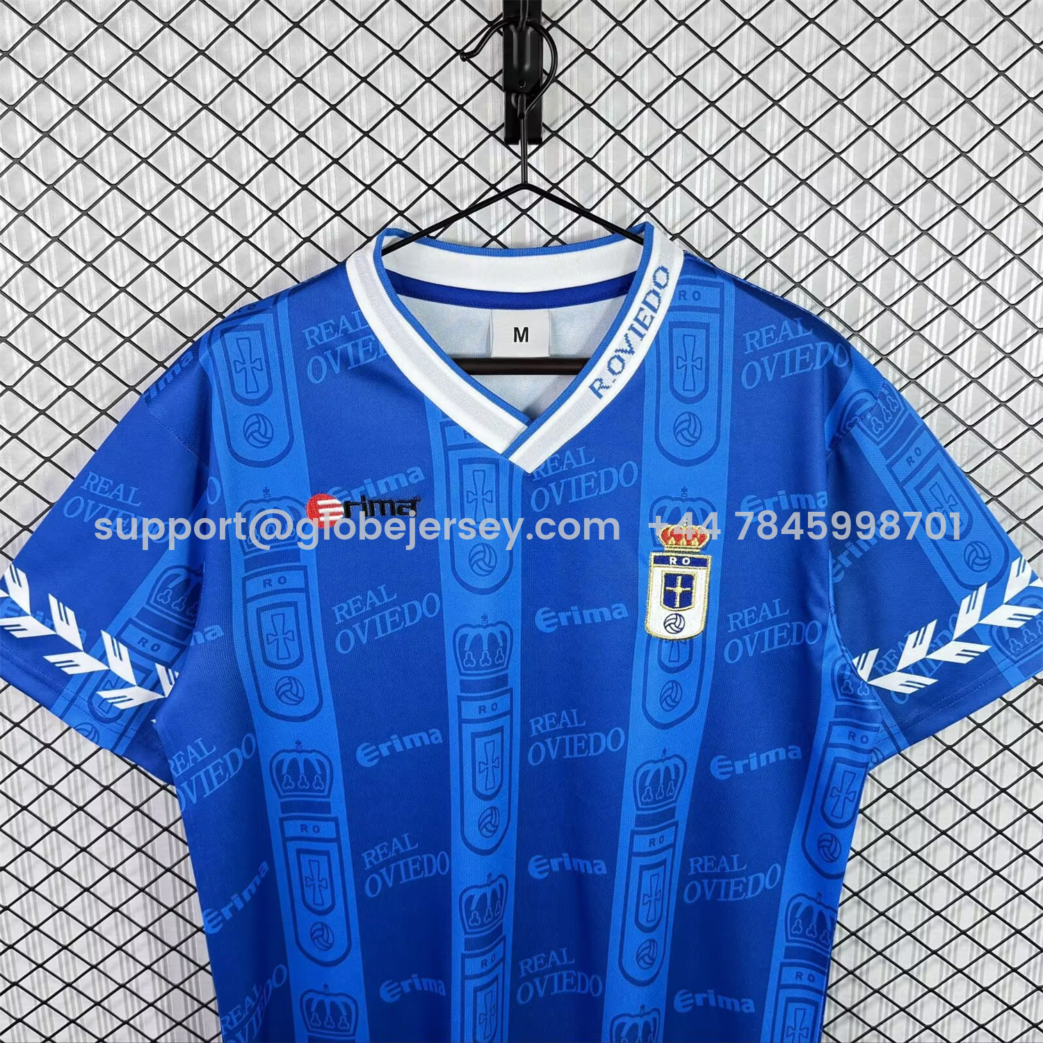 GlobeJersey-Retro Real Oviedo 1998-99 Home Jersey
