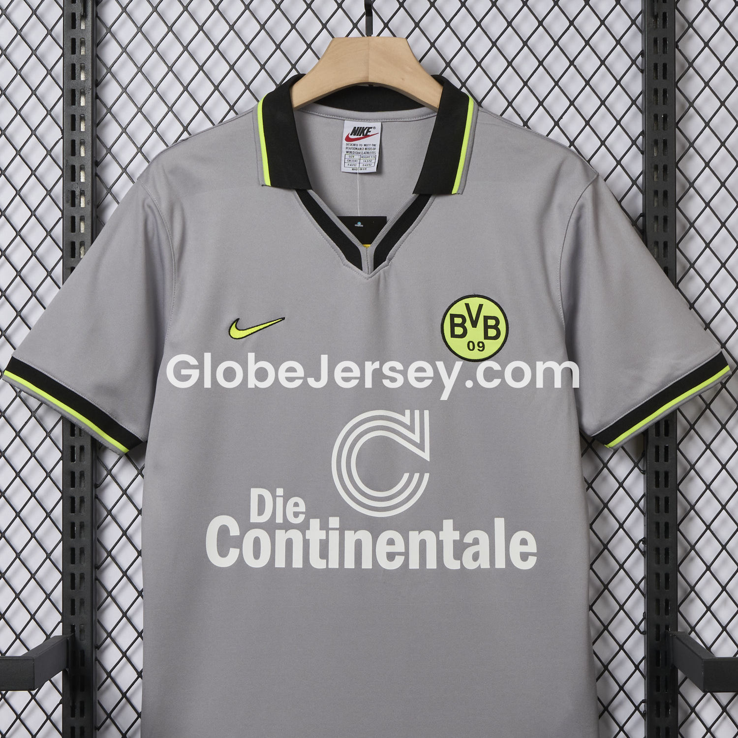 GlobeJersey-Retro Dortmund 1997-98 Away Jersey