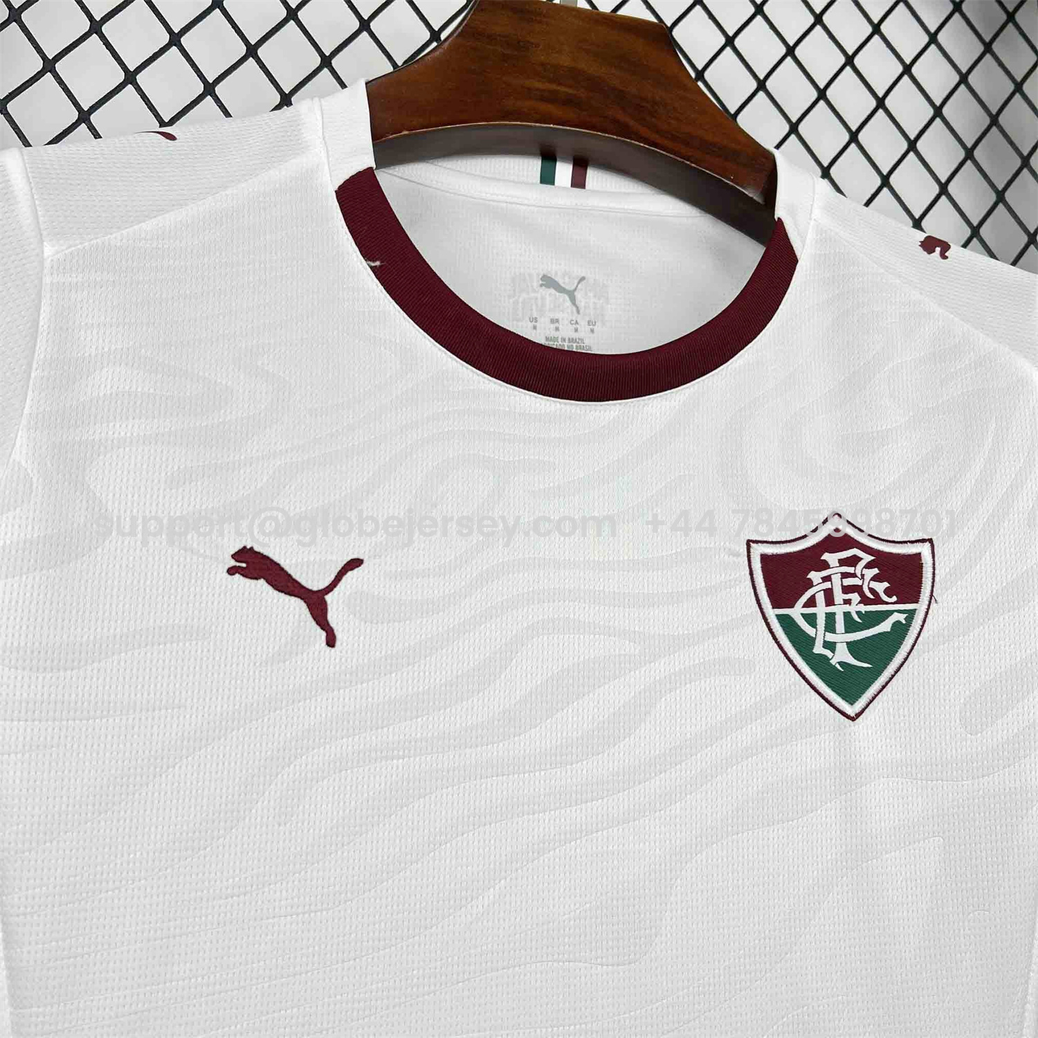 GlobeJersey-Women's Fluminense 26-27 Away Unsponsored Jersey