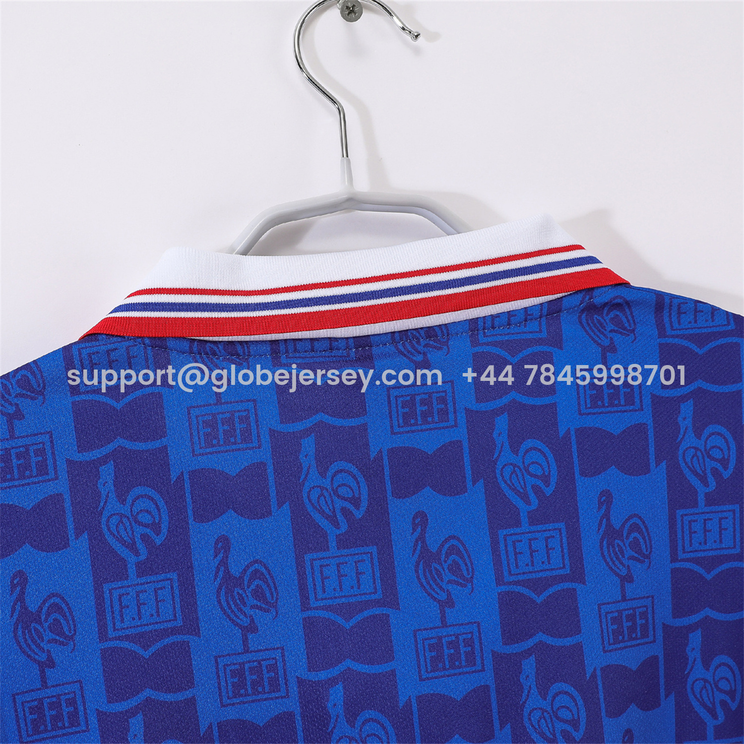 GlobeJersey-Retro France 1996 Home Jersey