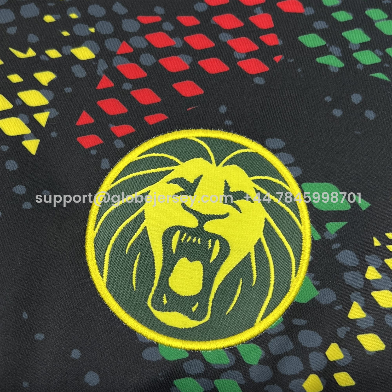GlobeJersey-Cameroon 2026 Black Special Jersey - Fans Version