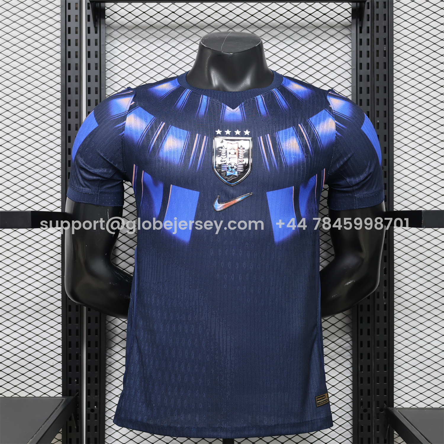 GlobeJersey-Uruguay 2026 Away Jersey - Player Version