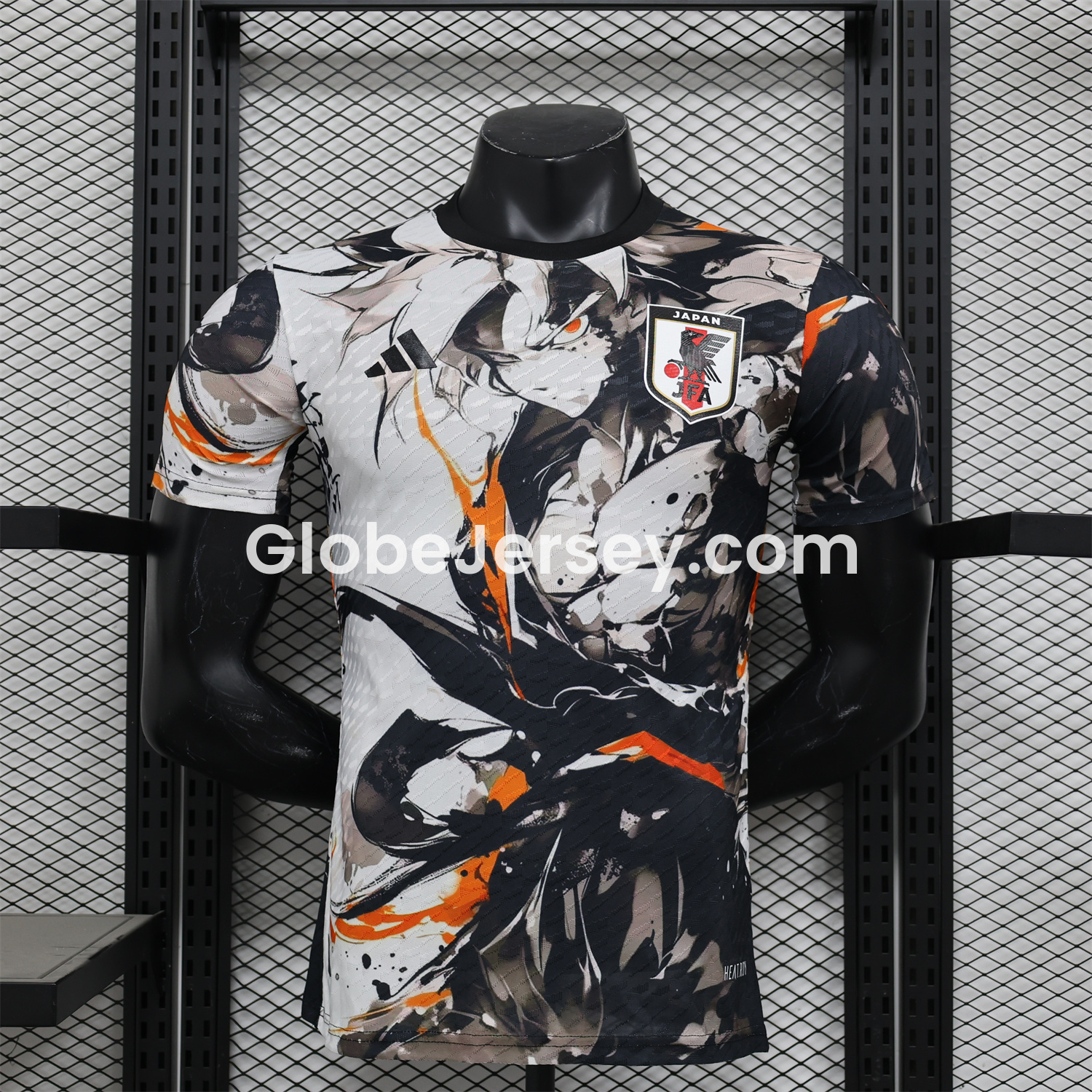 GlobeJersey-Japan 25-26 Black & White Son Goku Special Edition Jersey - Player Version