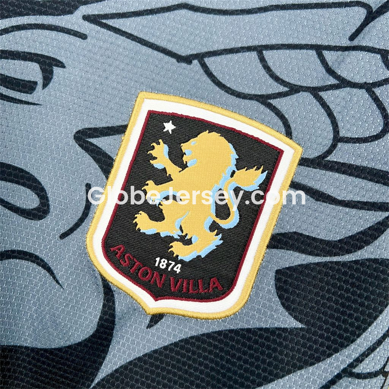 GlobeJersey-Aston Villa 25-26 Black Special Edition Jersey - Fans Version
