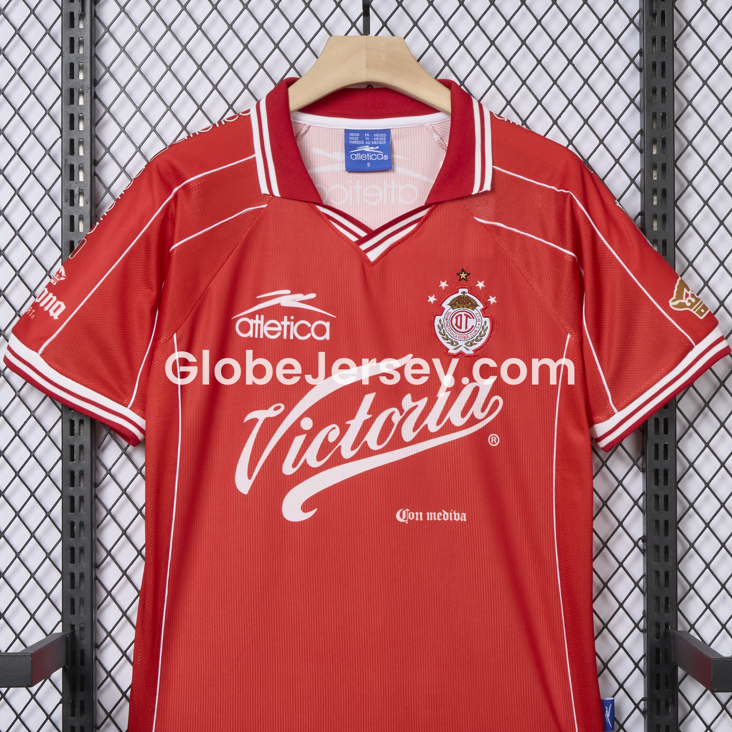GlobeJersey-Retro Toluca 1999-00 Home Jersey