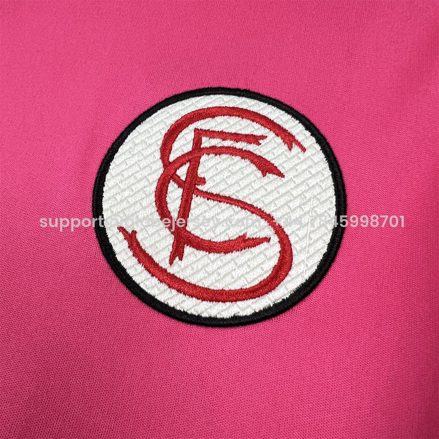 GlobeJersey-Sevilla 25-26 Retro Style Pink Special Jersey - Fans Version