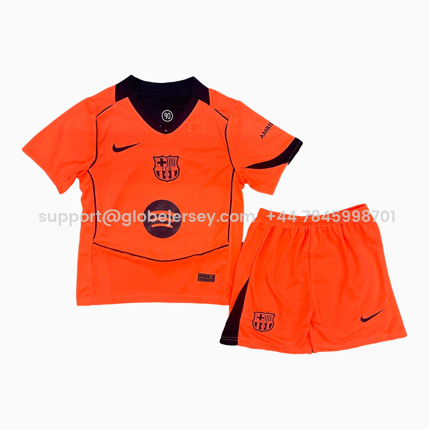GlobeJersey-Barcelona 25-26 Third Kids Kit