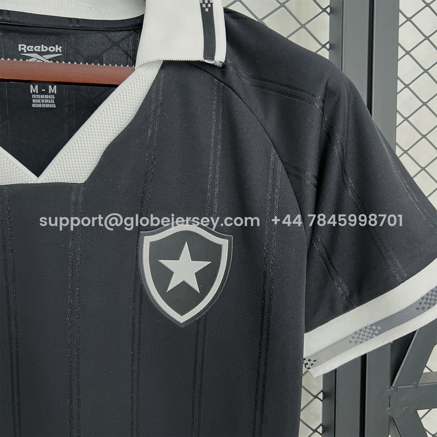 GlobeJersey-Women's Botafogo 25-26 Away Black Jersey