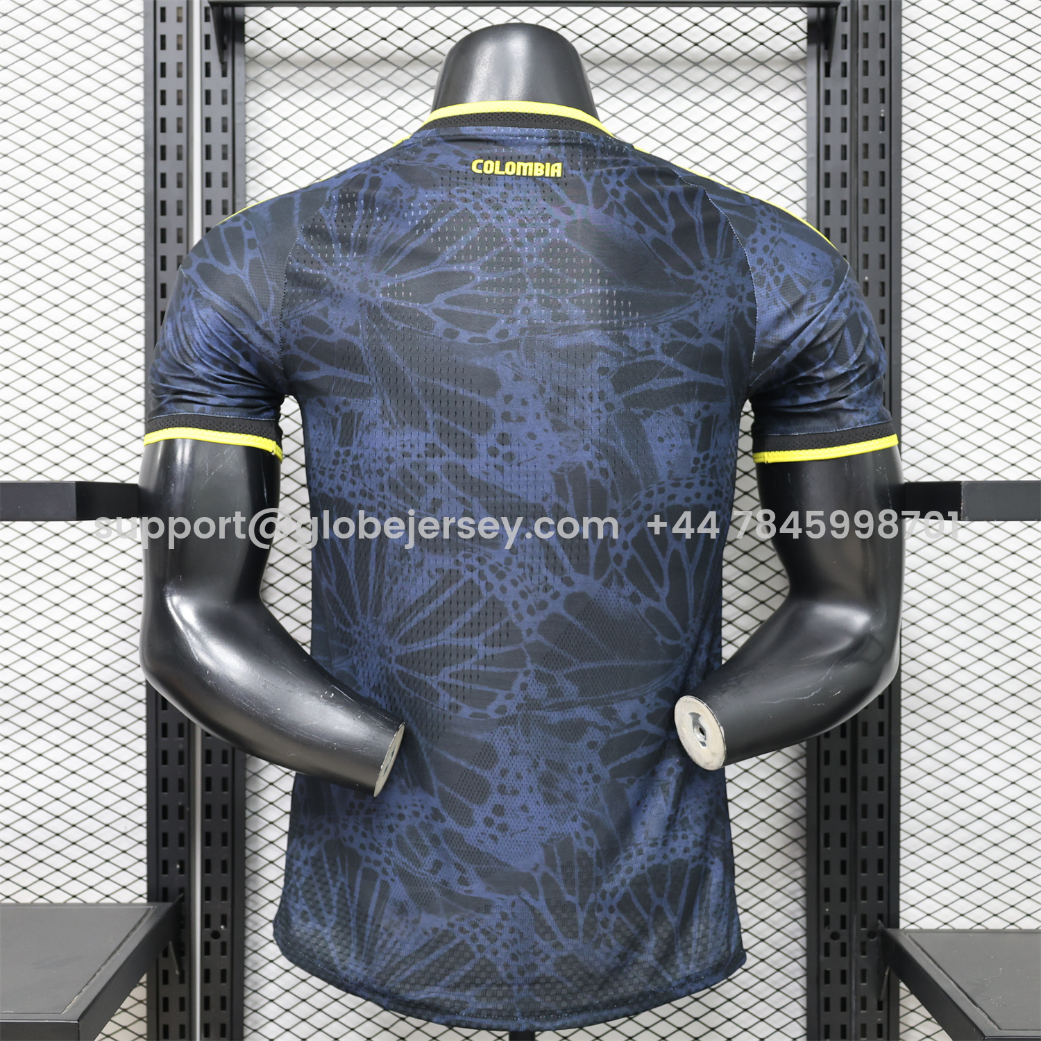 GlobeJersey-Colombia 2026 Grey And Black Special Jersey - Player Version