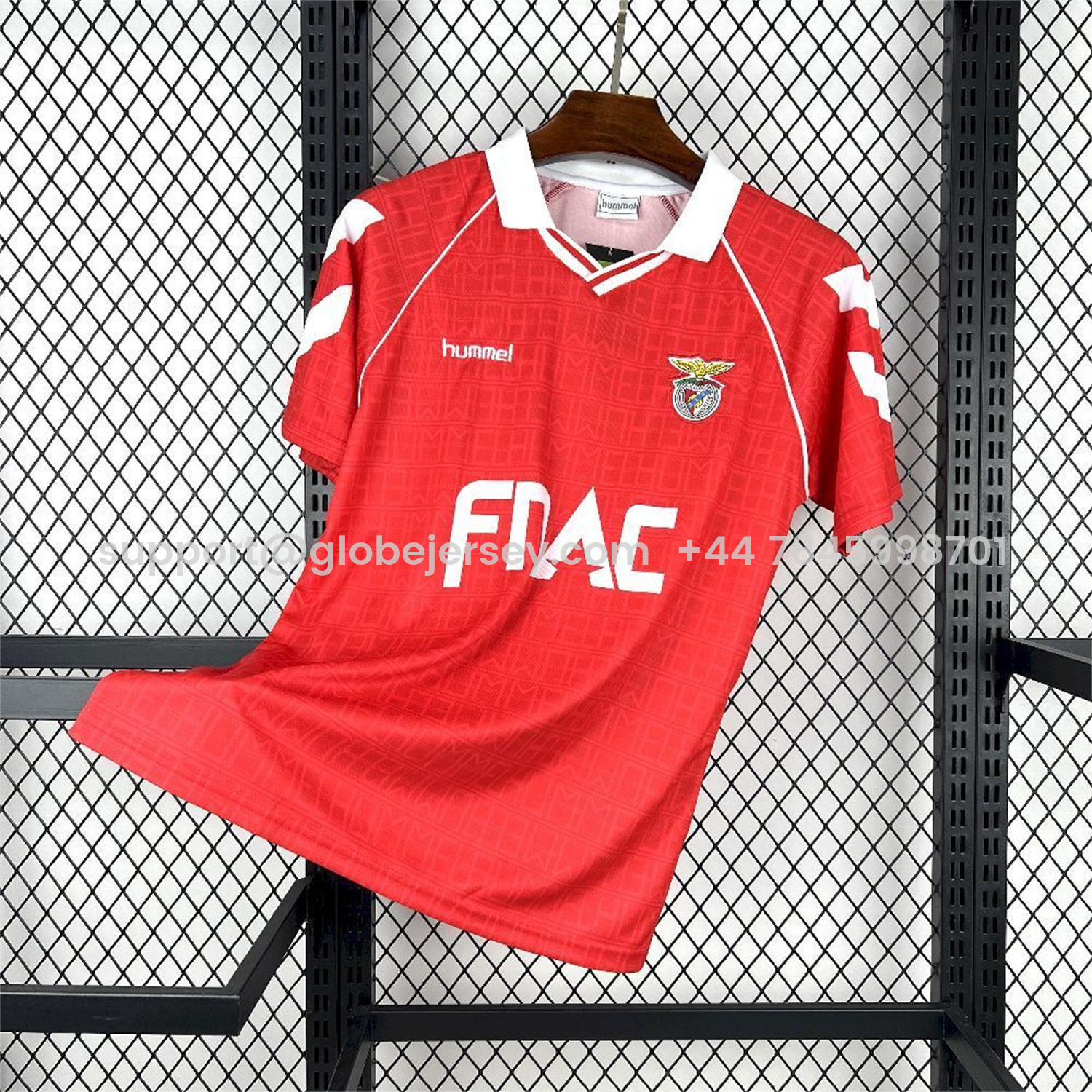 GlobeJersey-Retro Benfica 1990-91 Home Jersey