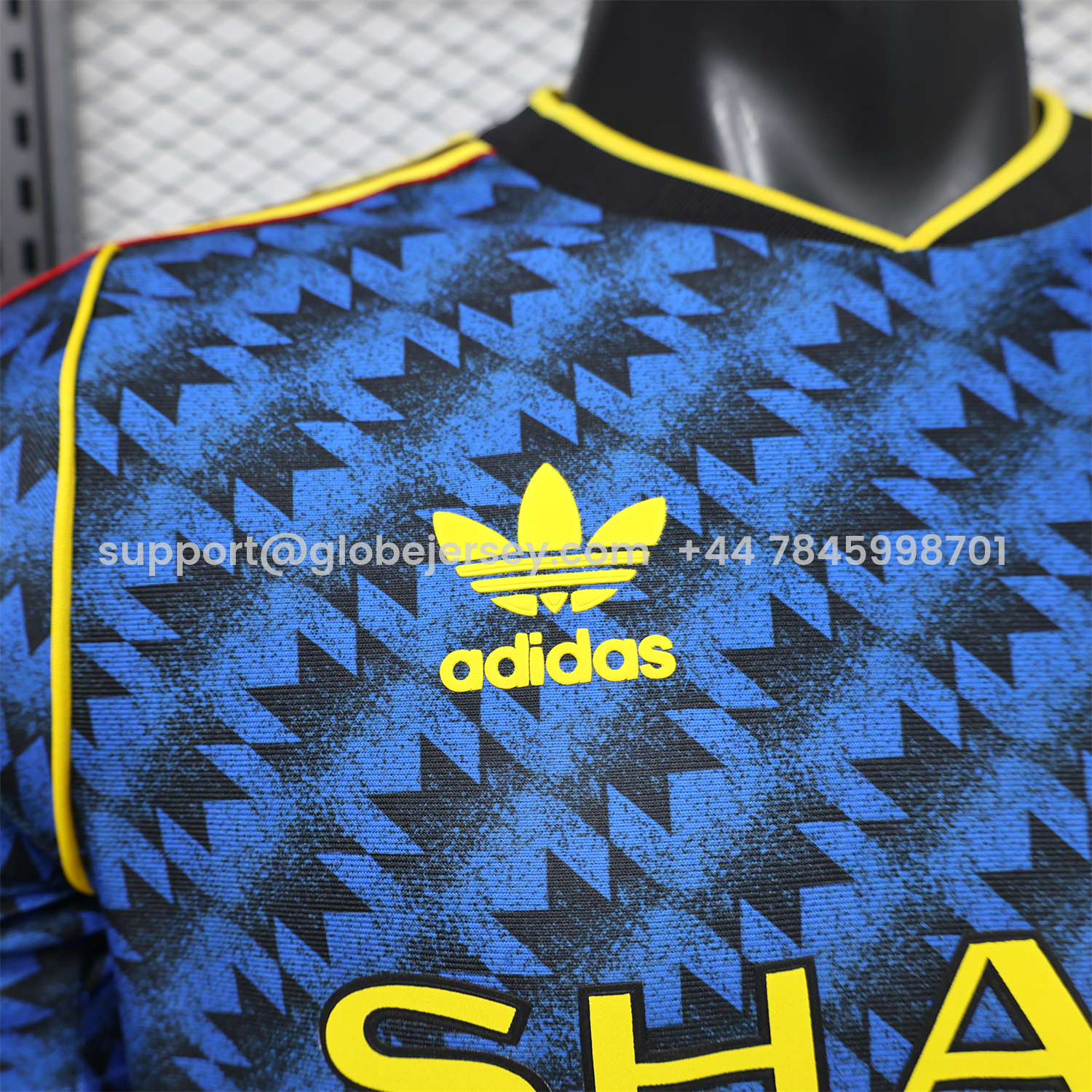 GlobeJersey-Manchester United 26-27 Retro Style Casual Dark Blue Special Jersey - Player Version