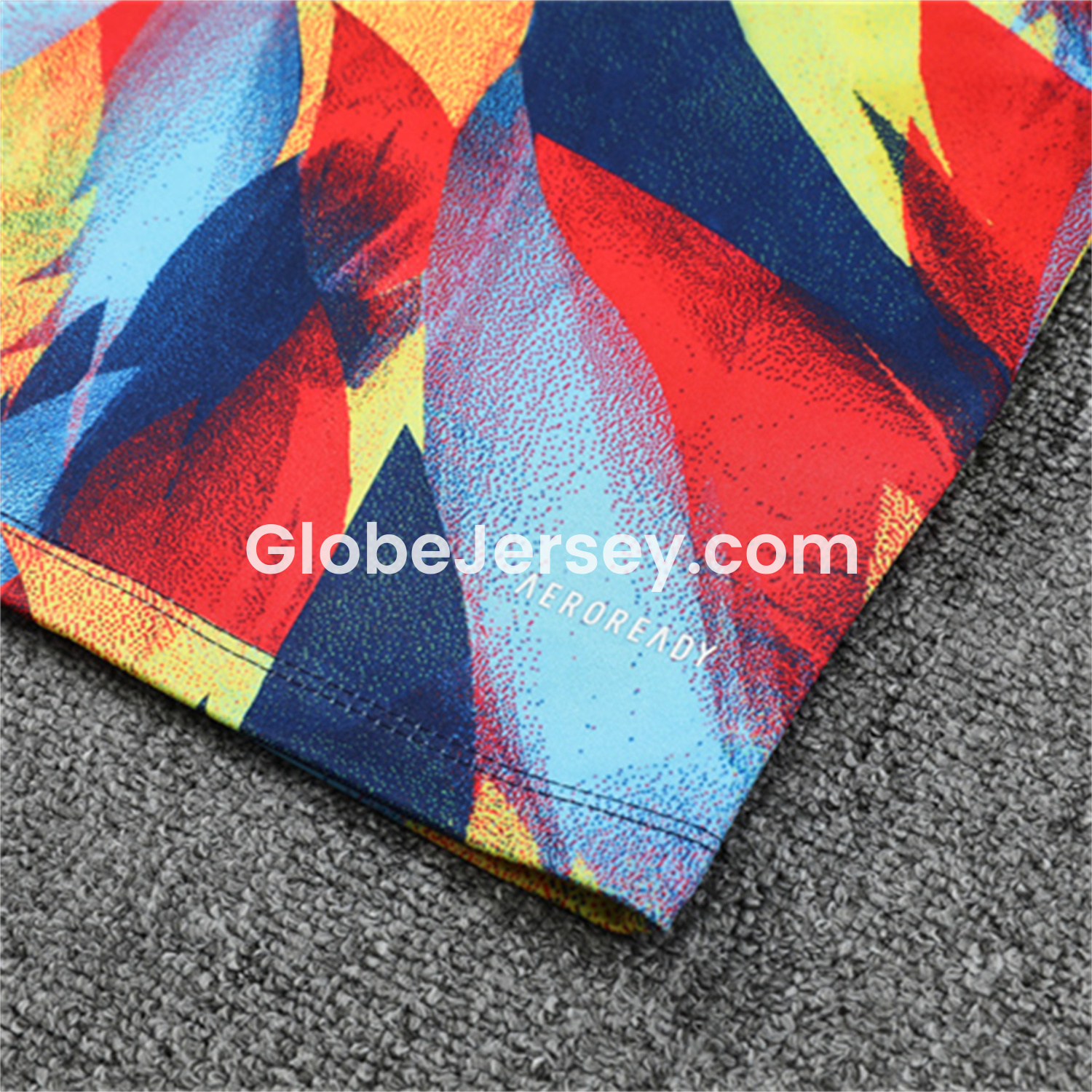 GlobeJersey-Arsenal 25-26 Long Sleeves Training Set - Colorful Camouflage Top & Royal Blue Pants
