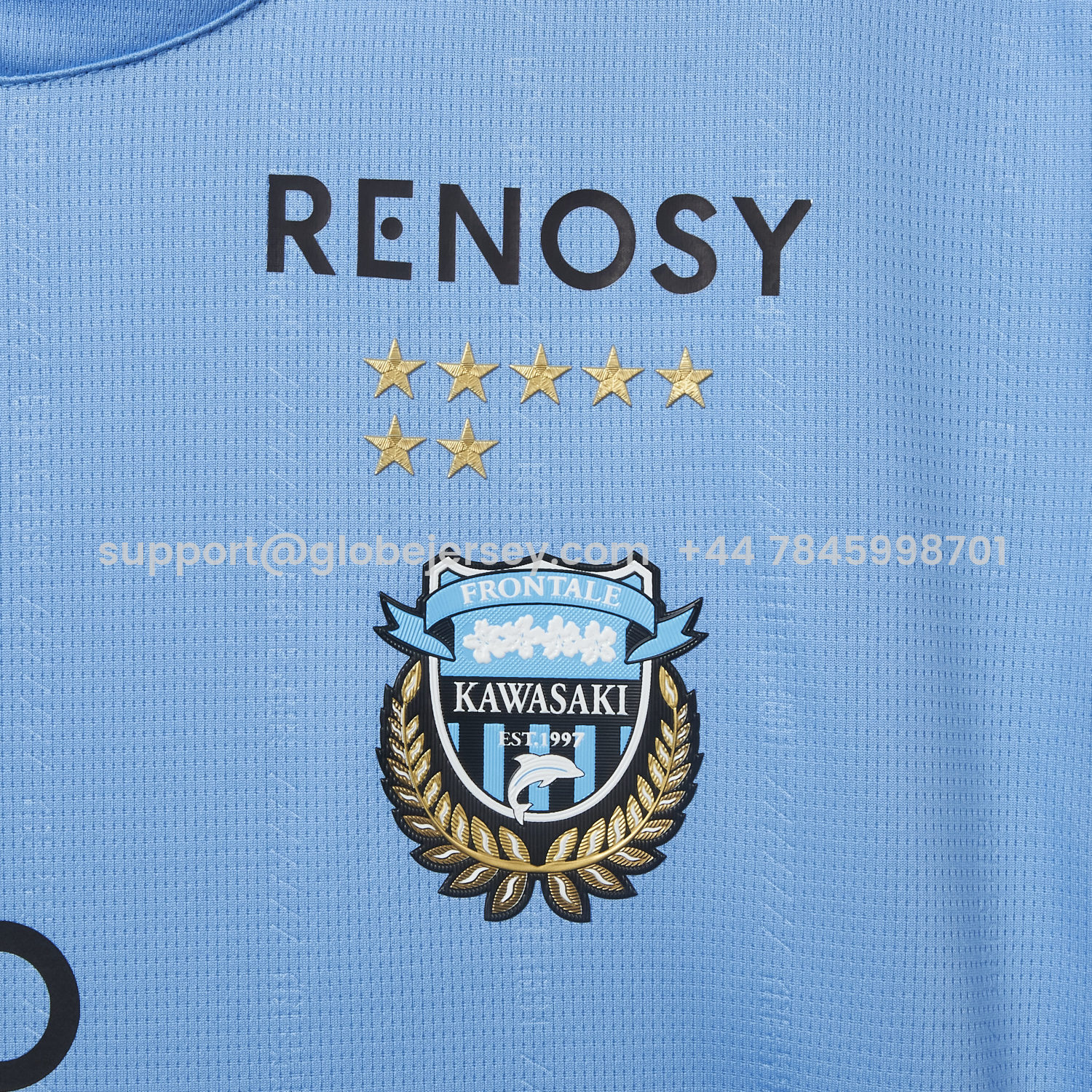 GlobeJersey-Kawasaki Frontale 25-26 Home Jersey - Fans Version