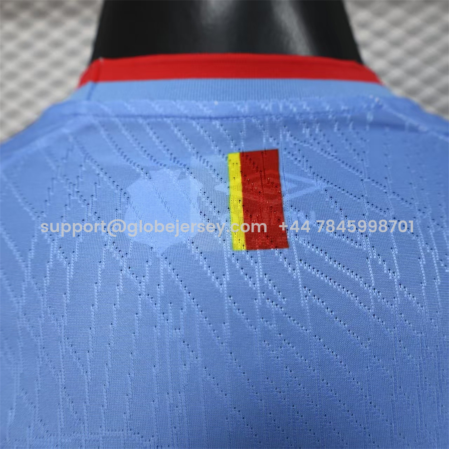 GlobeJersey-Congo 2026 Home Blue Jersey - Player Version