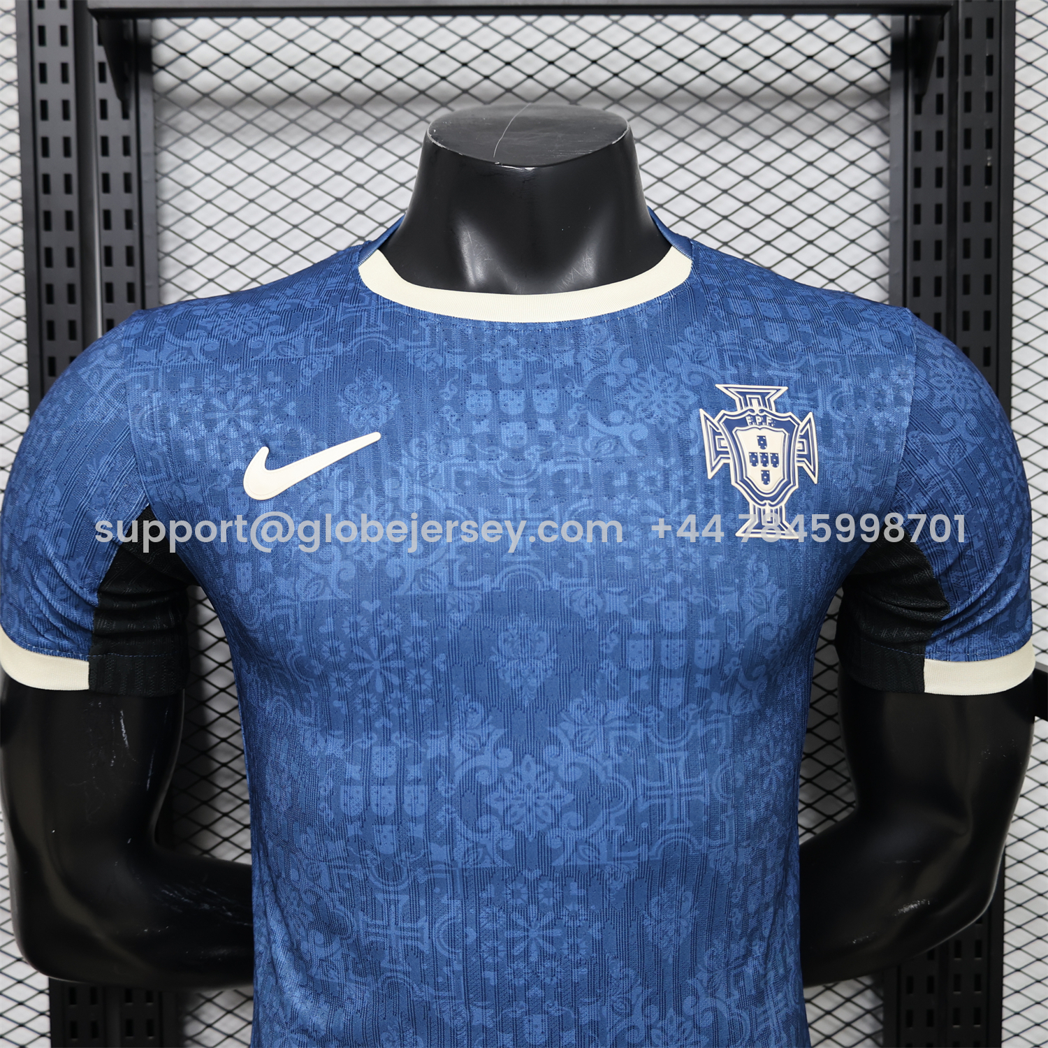 GlobeJersey-Portugal 2026 Navy Blue Special Jersey - Player Version