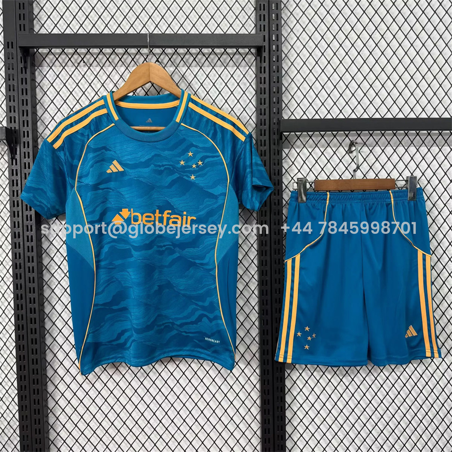 GlobeJersey-Cruzeiro 25-26 Third Kids Kit