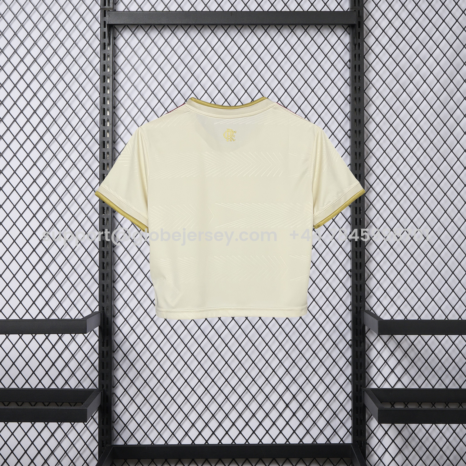 GlobeJersey-Women's Flamengo 25-26 Third Unsponsored Cropped Jersey