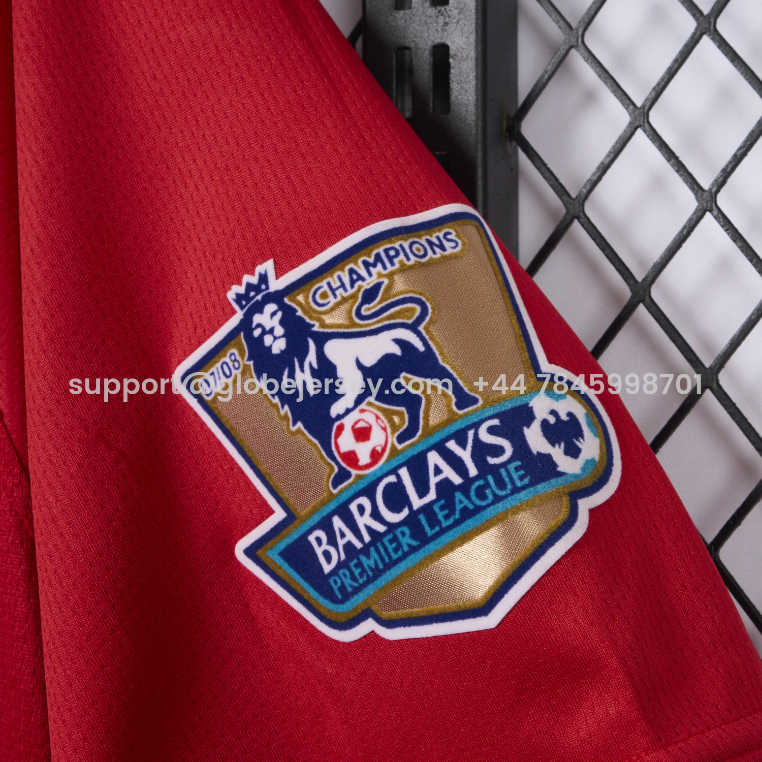 GlobeJersey-Retro Manchester United 2007-09 Home Jersey