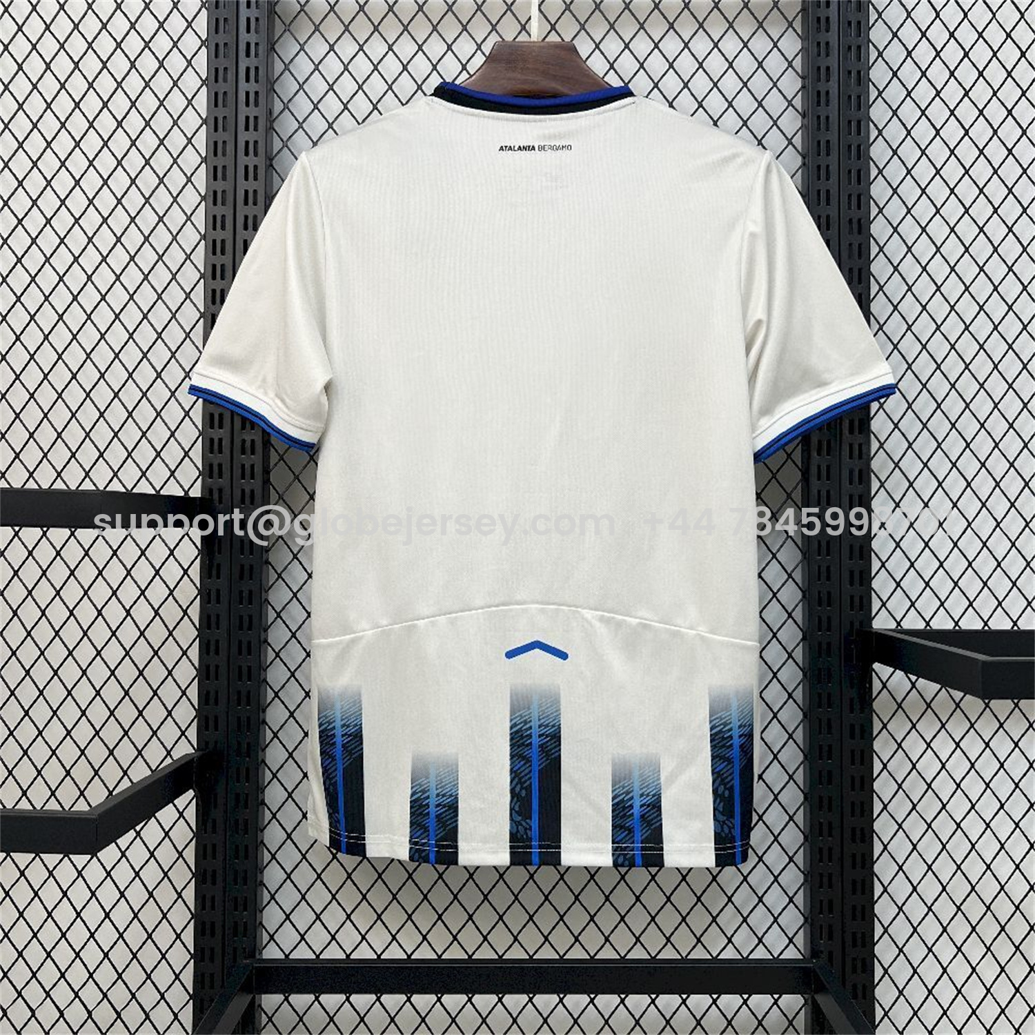 GlobeJersey-Atalanta 25-26 Away White Jersey - Fans Version
