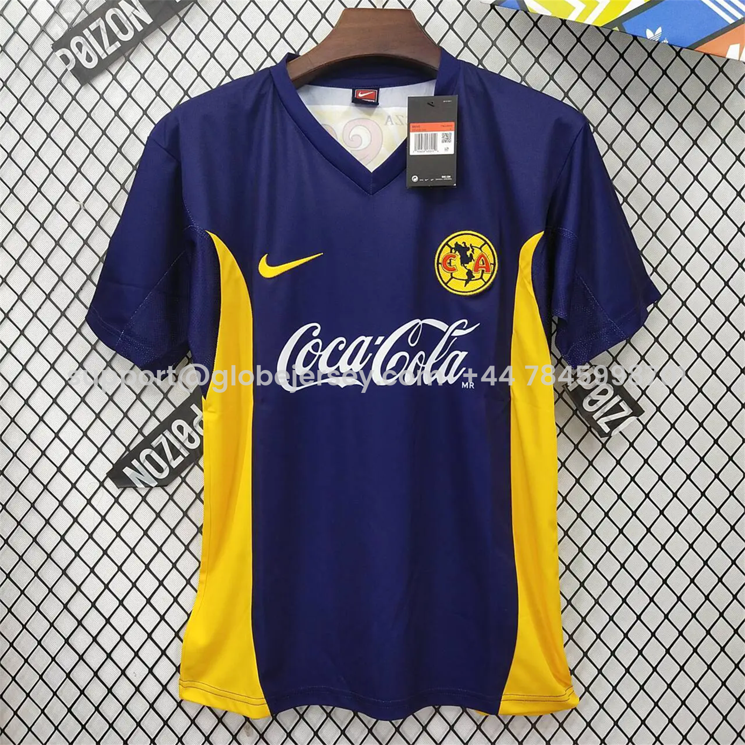 GlobeJersey-Retro Club América 2004-05 Away Jersey