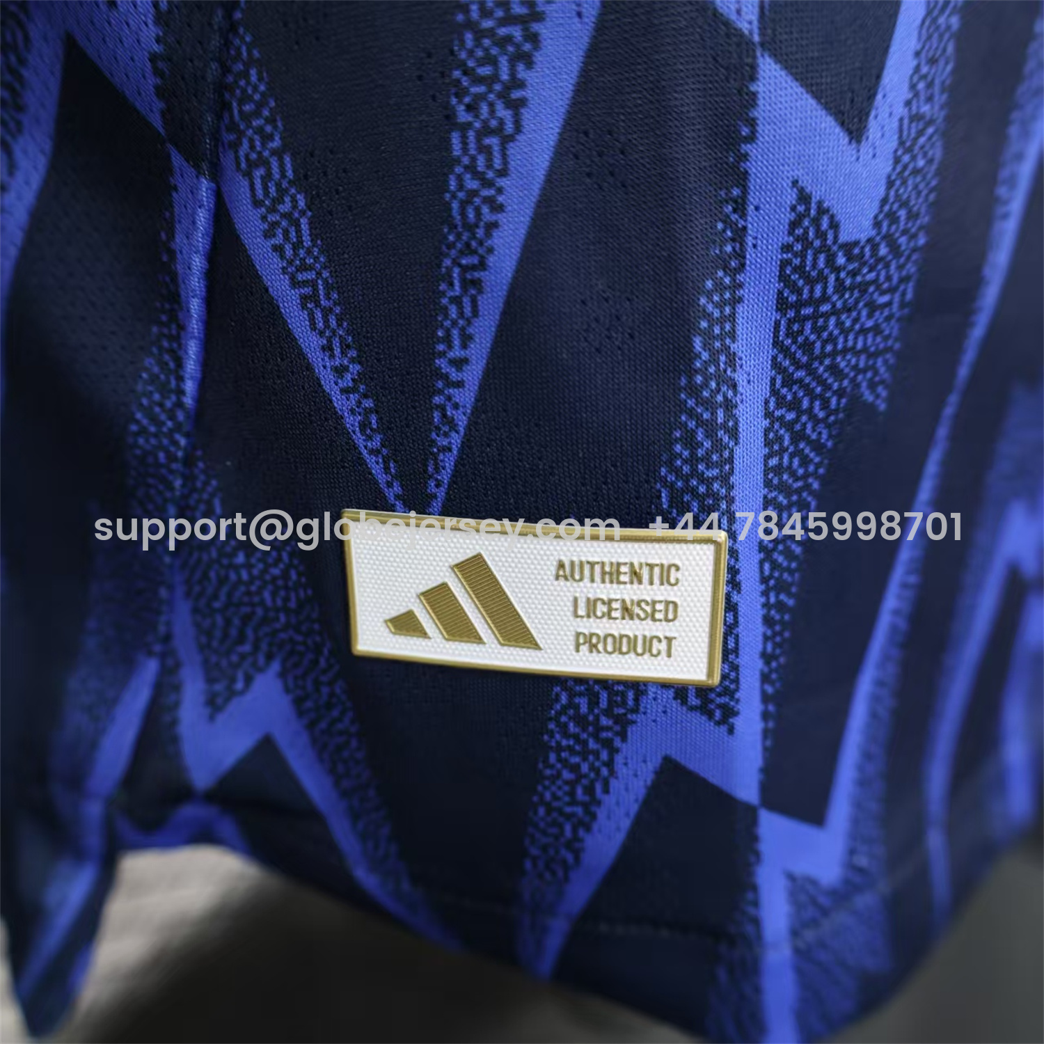 GlobeJersey-Arsenal 25-26 Away Long Blue Jersey - Player Version