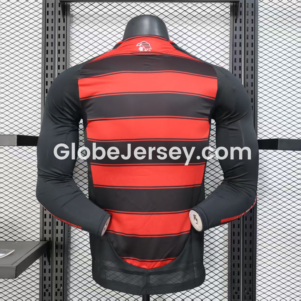 GlobeJersey-Flamengo 25-26 Home Long Sleeves Unsponsored Jersey - Player Version