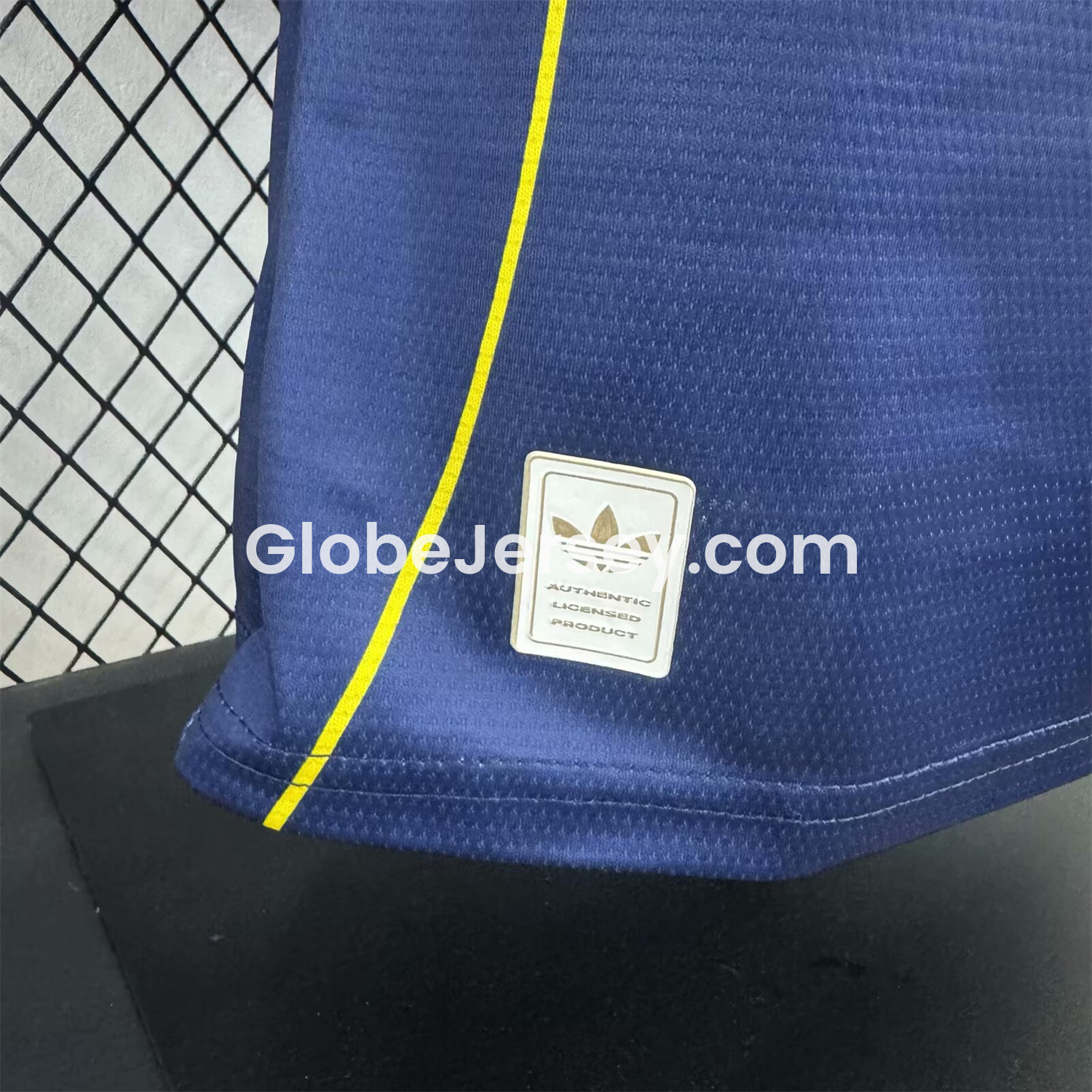 GlobeJersey-Club América 25-26 V-Shaped Camouflage Pattern Deep Blue Jersey - Player Version