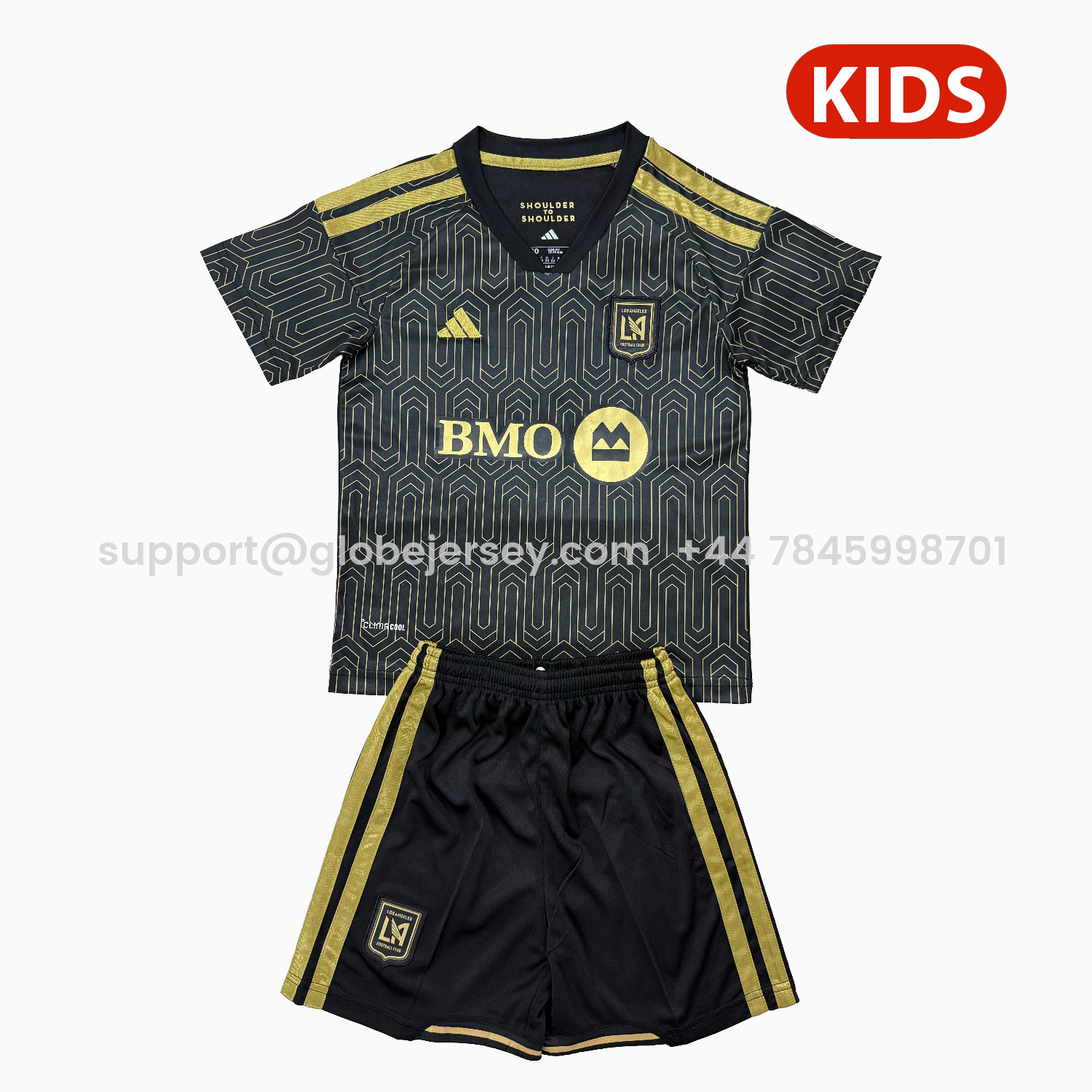 GlobeJersey-Los Angeles FC 2026 Home Kids Kit