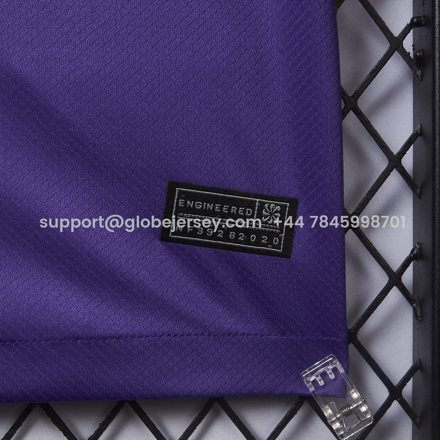 GlobeJersey-Barcelona 26-27 Away Purple-Black Gradient Jersey - Fans Version