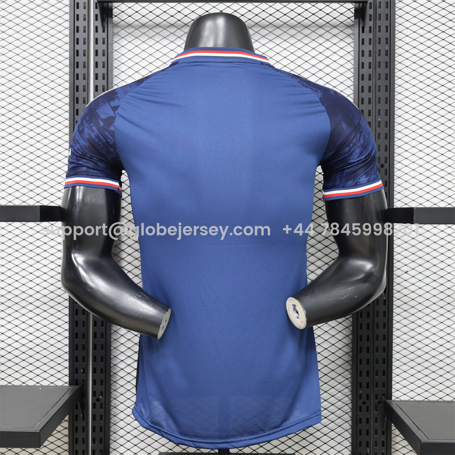 GlobeJersey-Arsenal 26-27 Dark Blue Digital Pattern Cannon Special Edition Jersey - Player Version