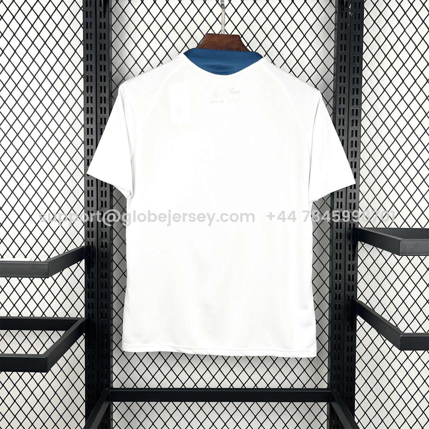 GlobeJersey-Portugal 2026 Pre-Match White With Red And Green Jersey - Fans Version