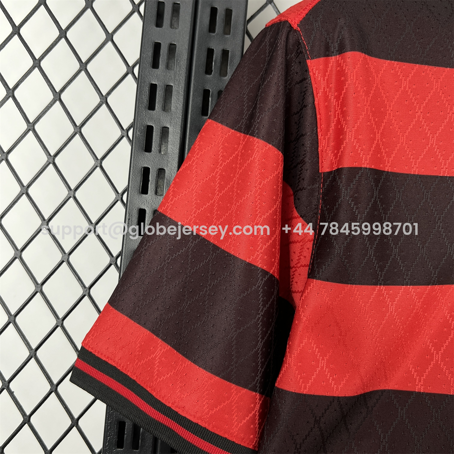 GlobeJersey-Flamengo 26-27 Red And Black Pre-Match Jersey - Fans Version