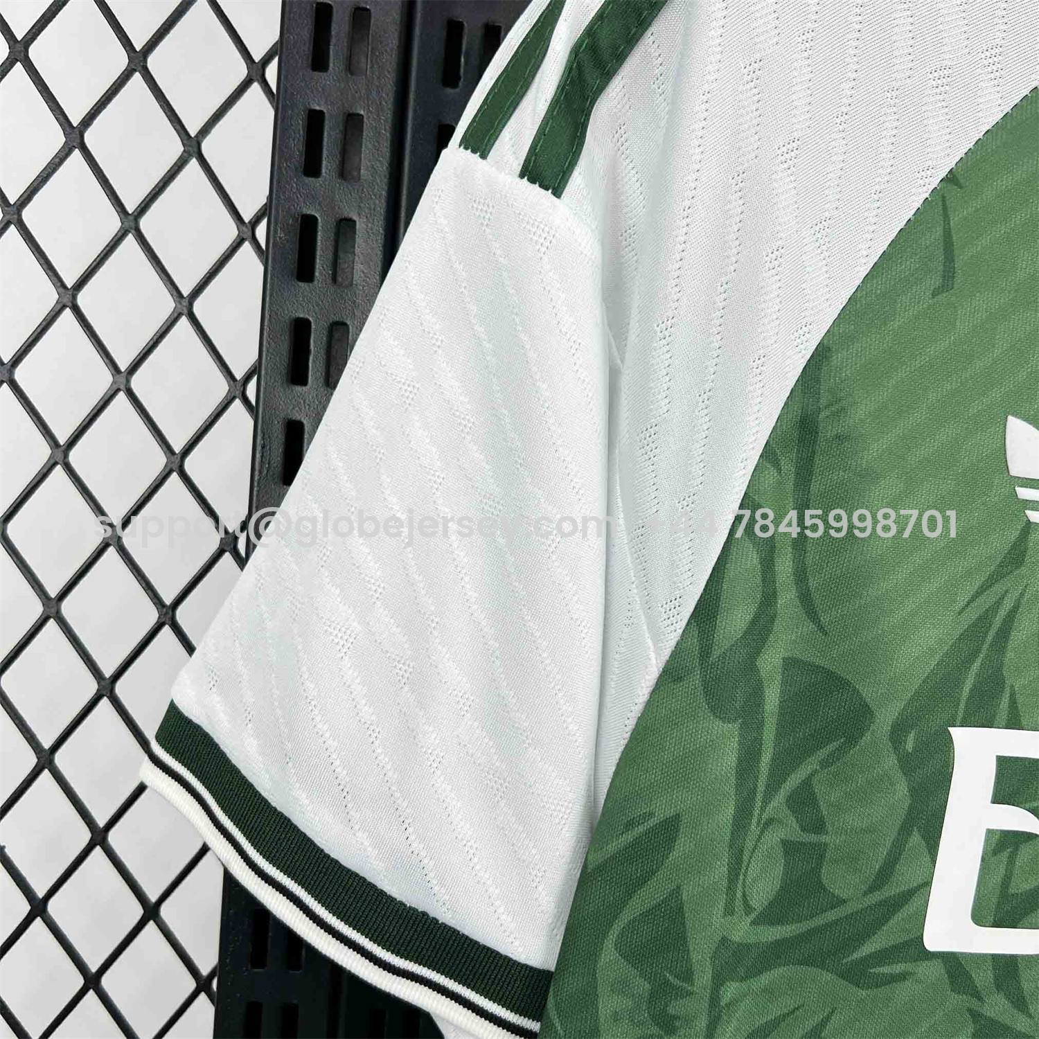 GlobeJersey-Arsenal 26-27 Green Pre-Match Training Jersey - Fans Version