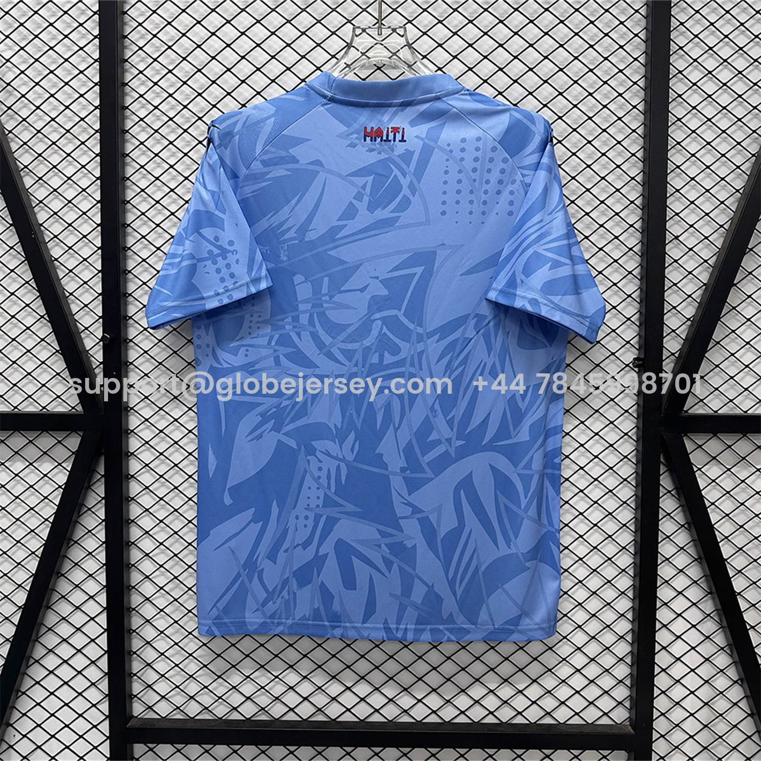 GlobeJersey-Haiti 26-27 Blue Goalkeeper Jersey - Fans Version