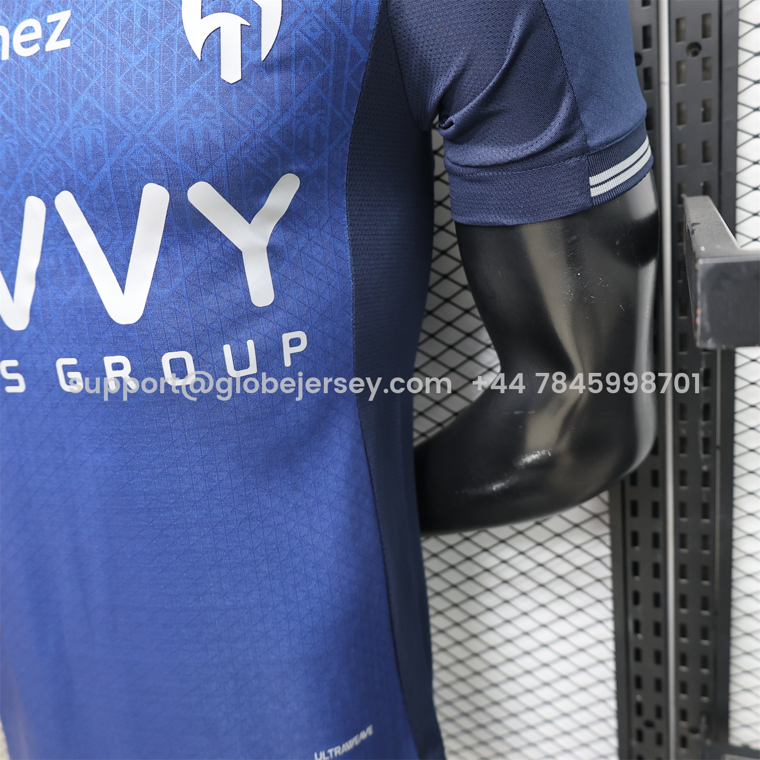 GlobeJersey-Al Hilal Riyadh Crescent 25-26 Blue Special Jersey - Player Version