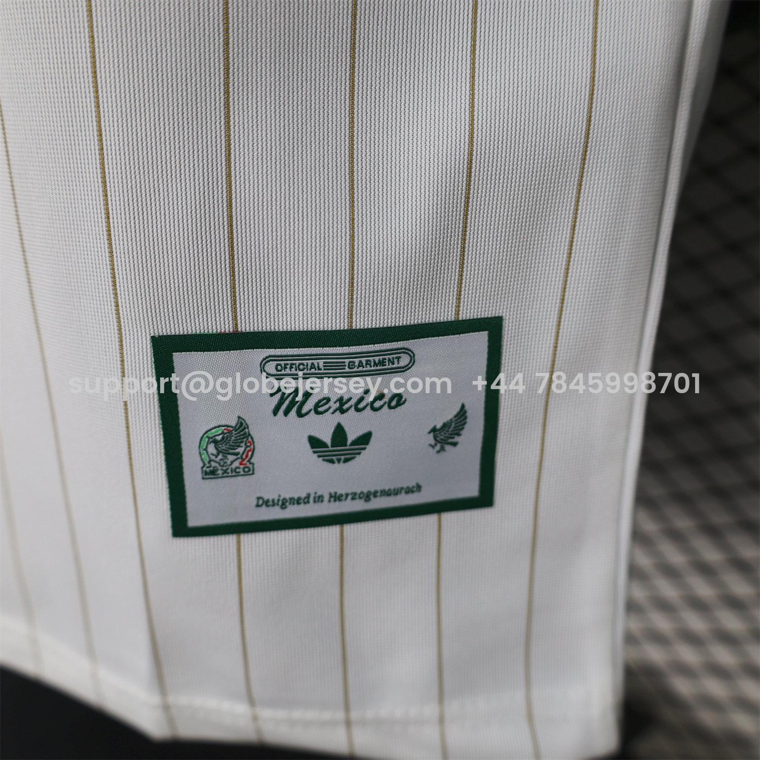 GlobeJersey-Mexico 2026 Terrace Icon Retro Casual Style White Jersey - Player Version