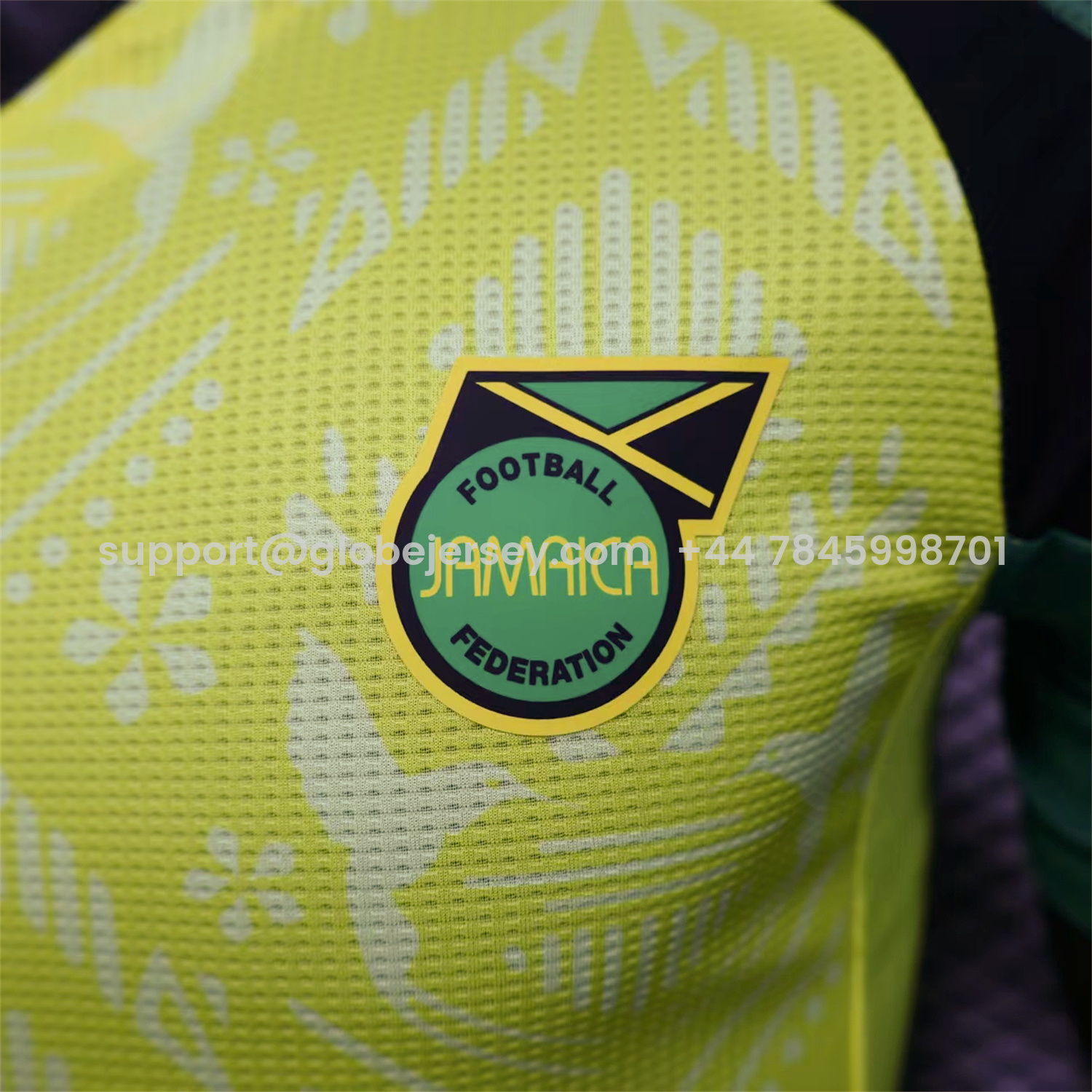 GlobeJersey-Jamaica 2025-26 Home Jersey - Player Version