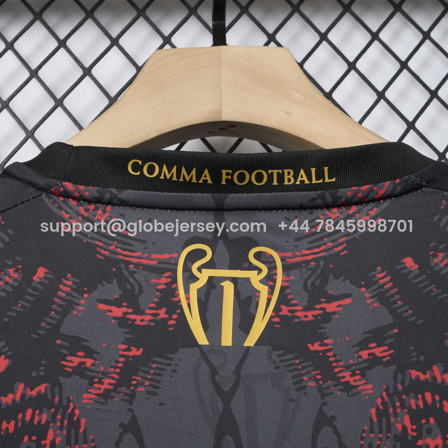 GlobeJersey-Paris Saint-Germain PSG 25-26 Champions League Commemorative Edition Black Red Eiffel Tower T-shirts