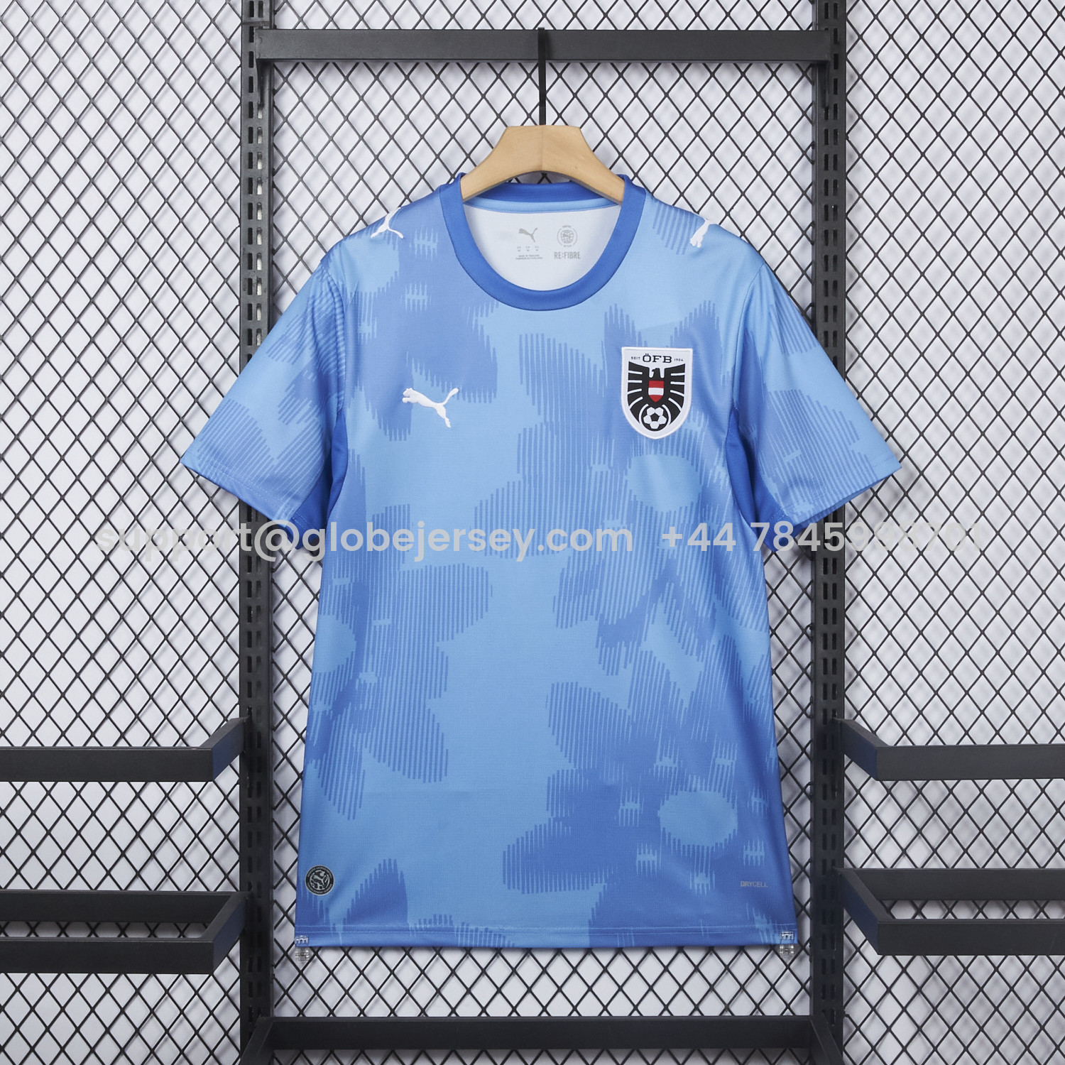 GlobeJersey-Austria 2026 Away Jersey - Fans Version