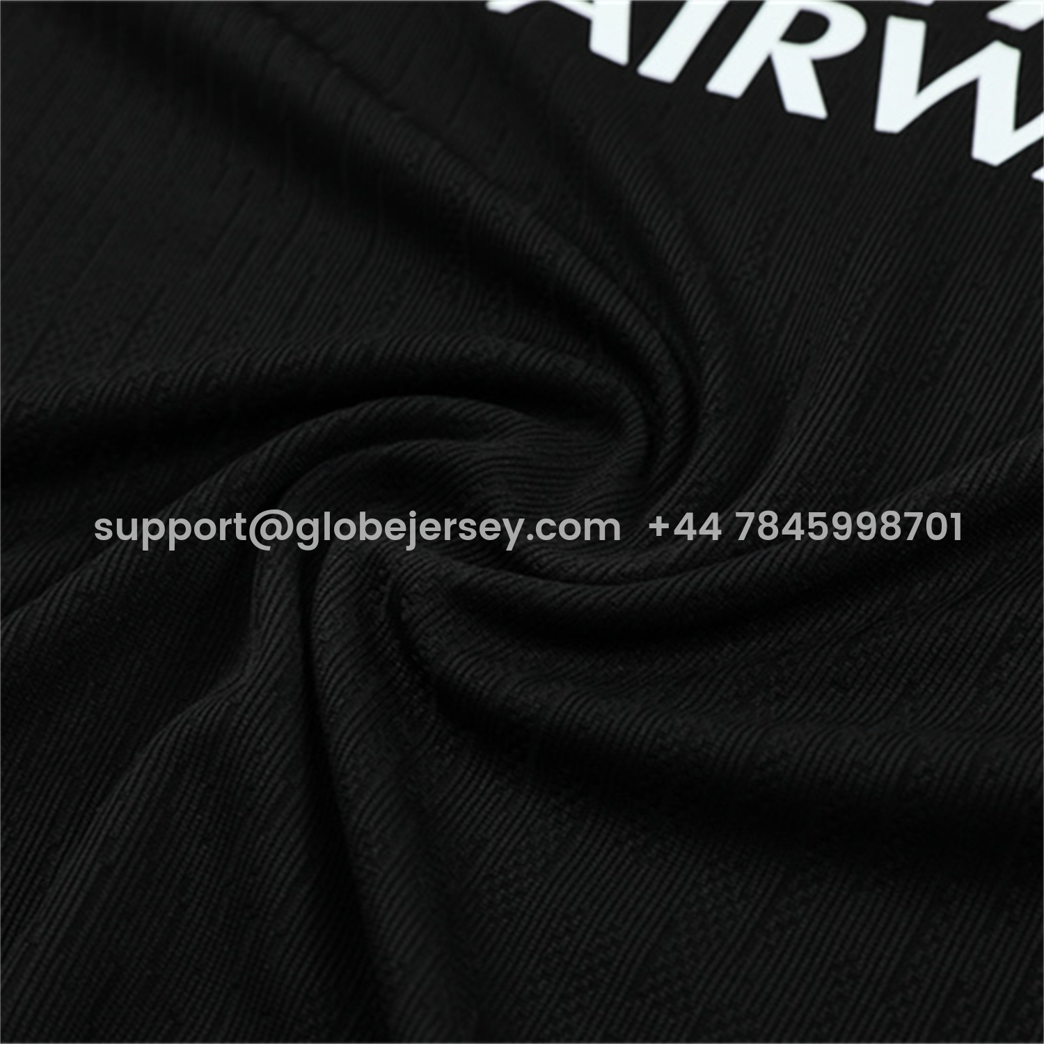 GlobeJersey-Paris Saint-Germain PSG 25-26 Jordan Long Sleeve Training Set - Pure Black Top & Pants