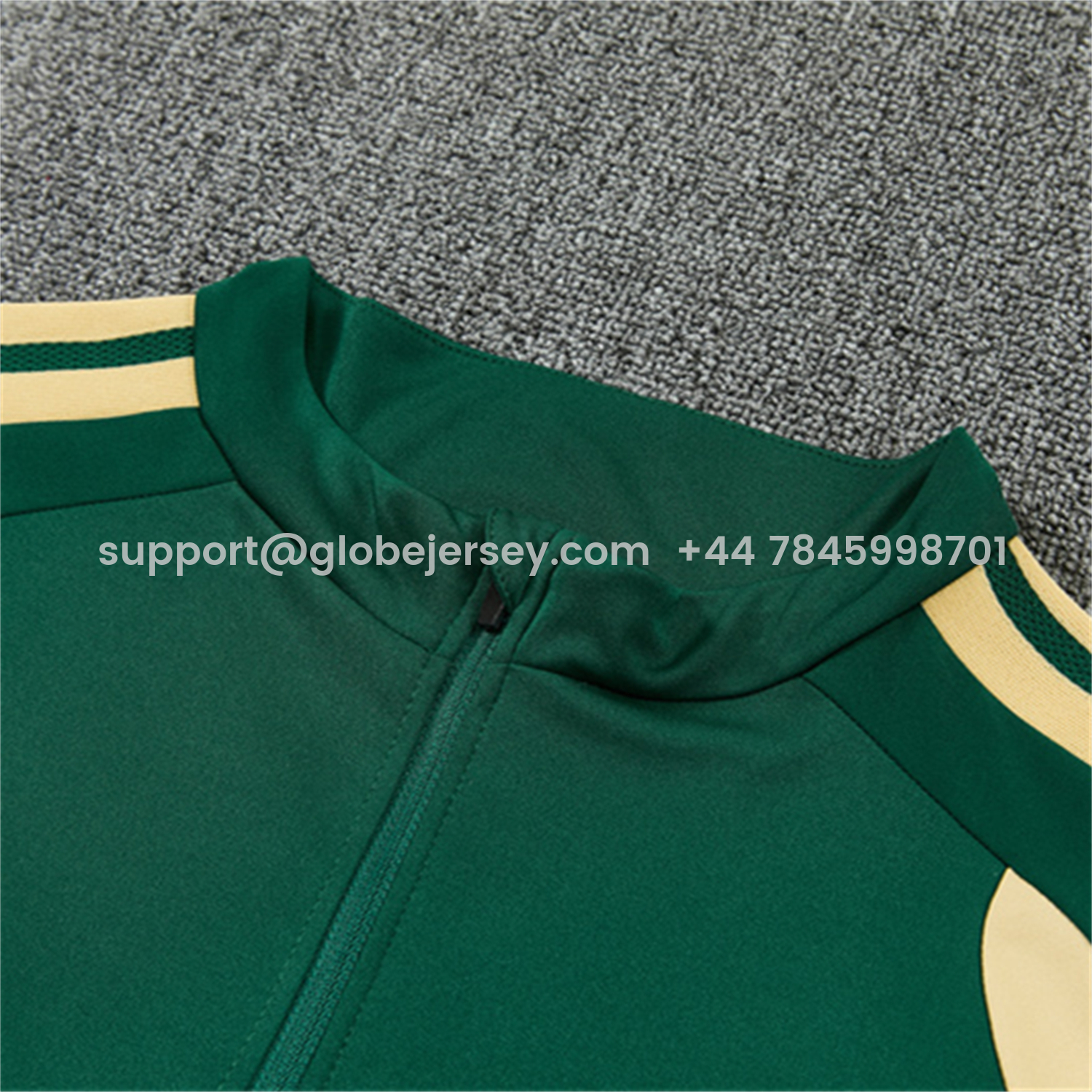 GlobeJersey-Real Madrid 26-27 Long Sleeves Training Set - Green Top And Green Pants