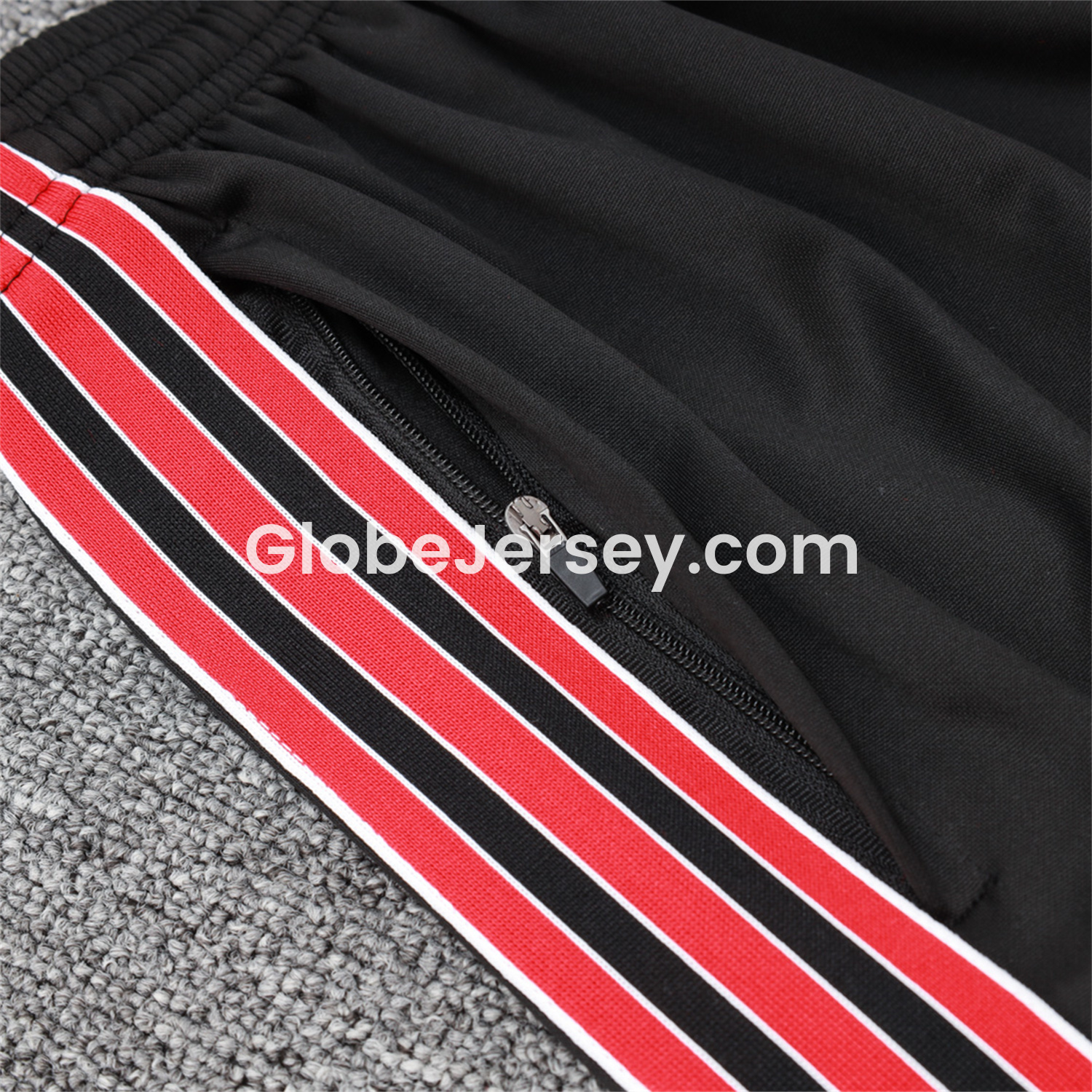 GlobeJersey-Manchester United 25-26 Originals Terrace Icon Jacket Training Tracksuit - Black